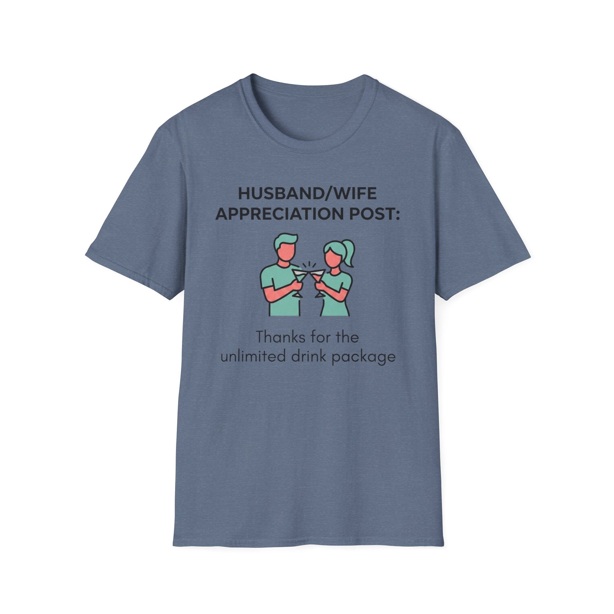 Husband/Wife Drink Package T-Shirt