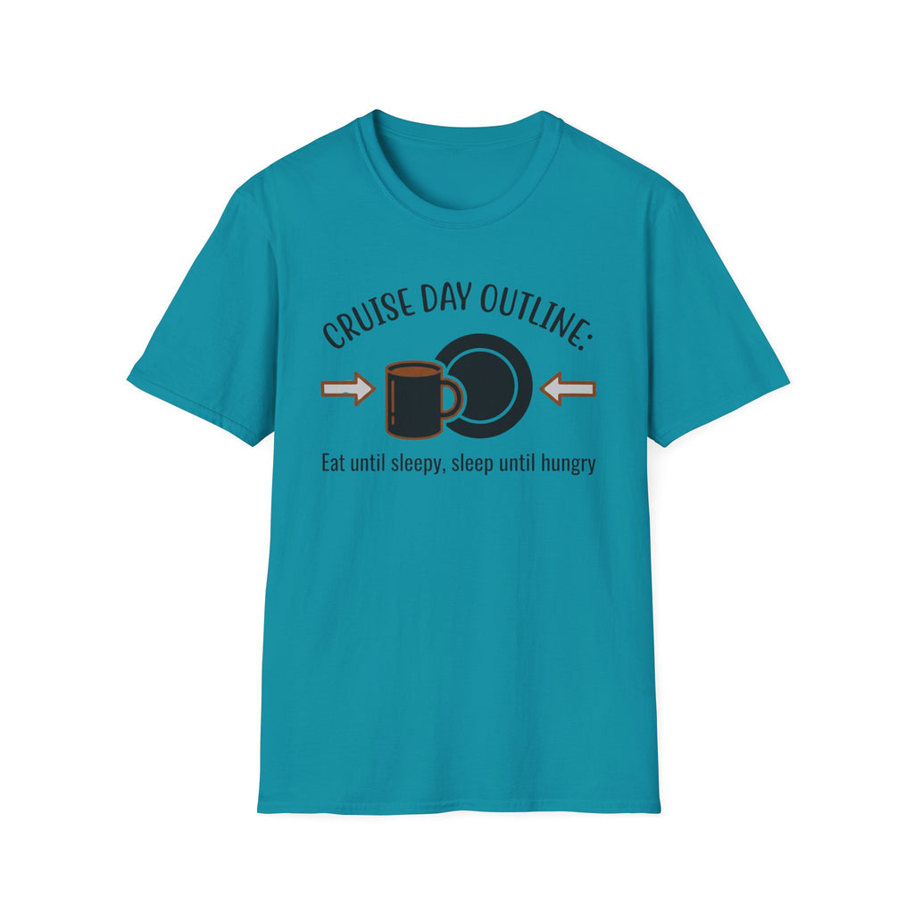 Cruise Day Outline T-Shirt