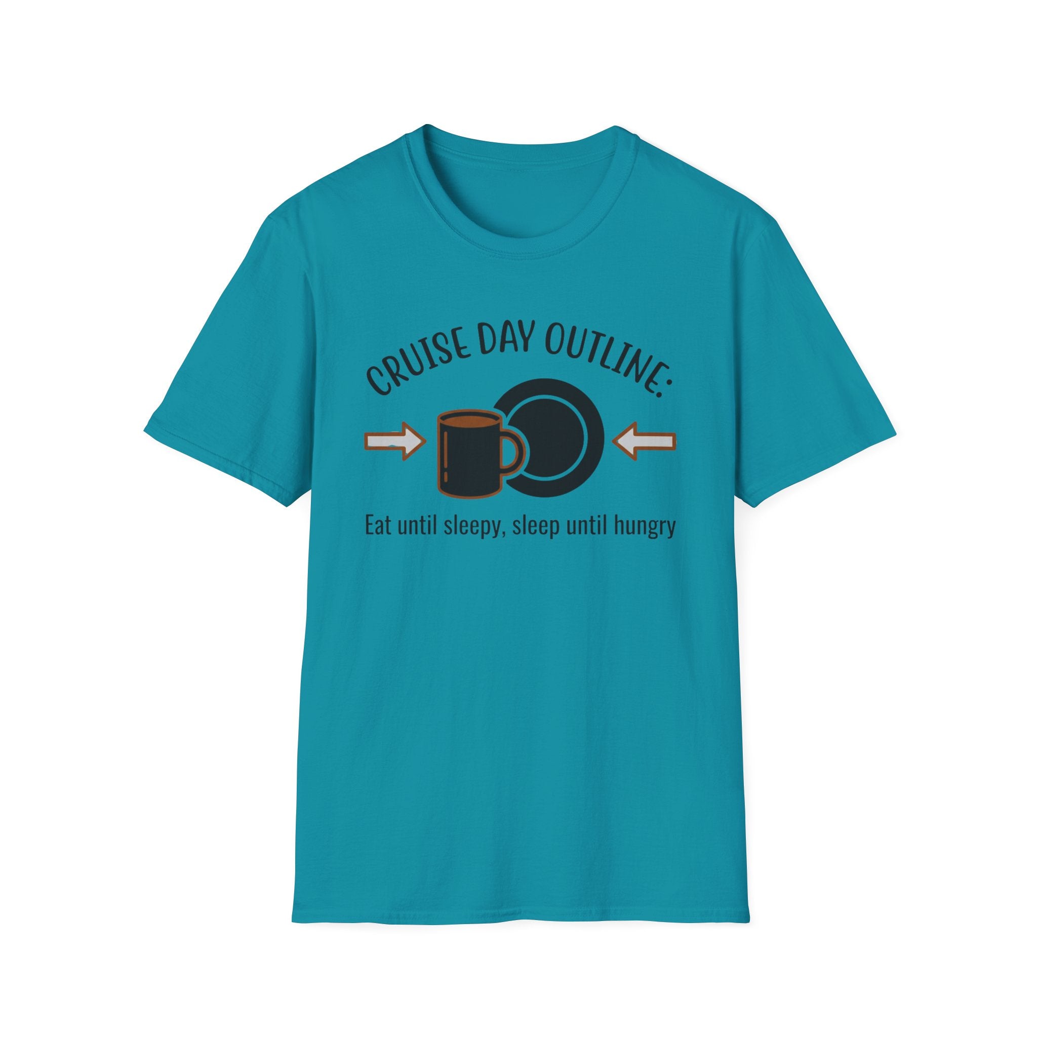 Cruise Day Outline T-Shirt