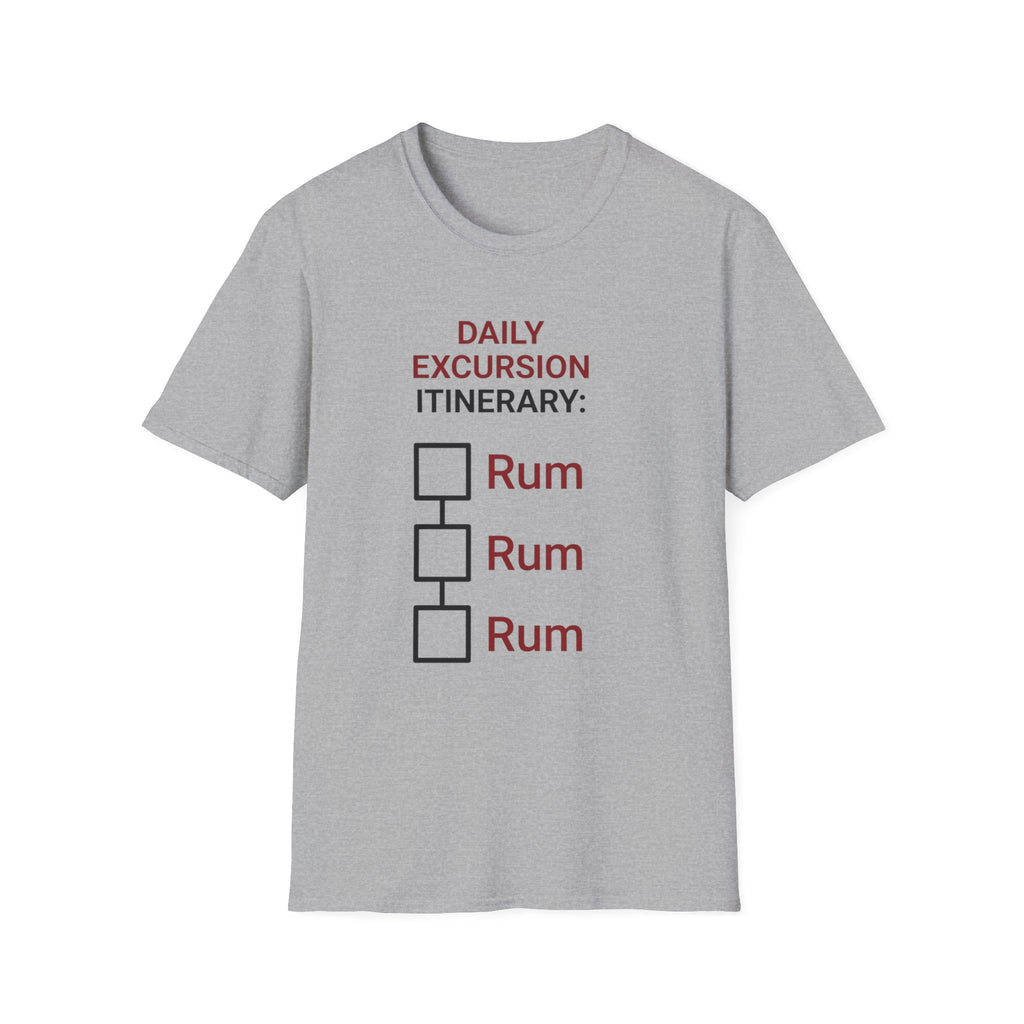 Daily Excursion Itinerary 2 T-Shirt