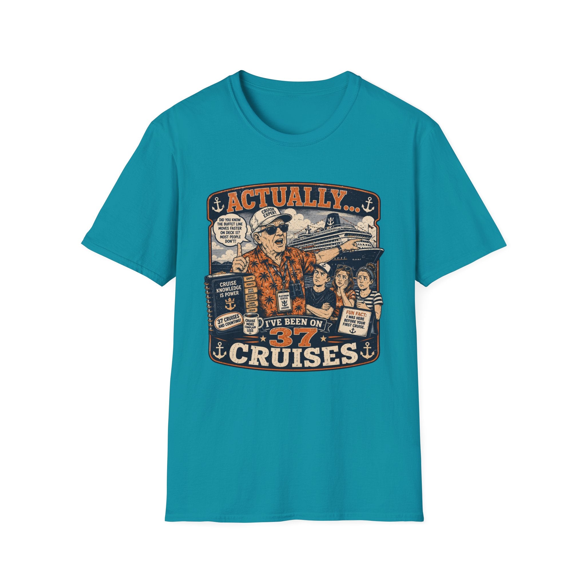 Actually I've Been On 37 Cruises T-Shirt