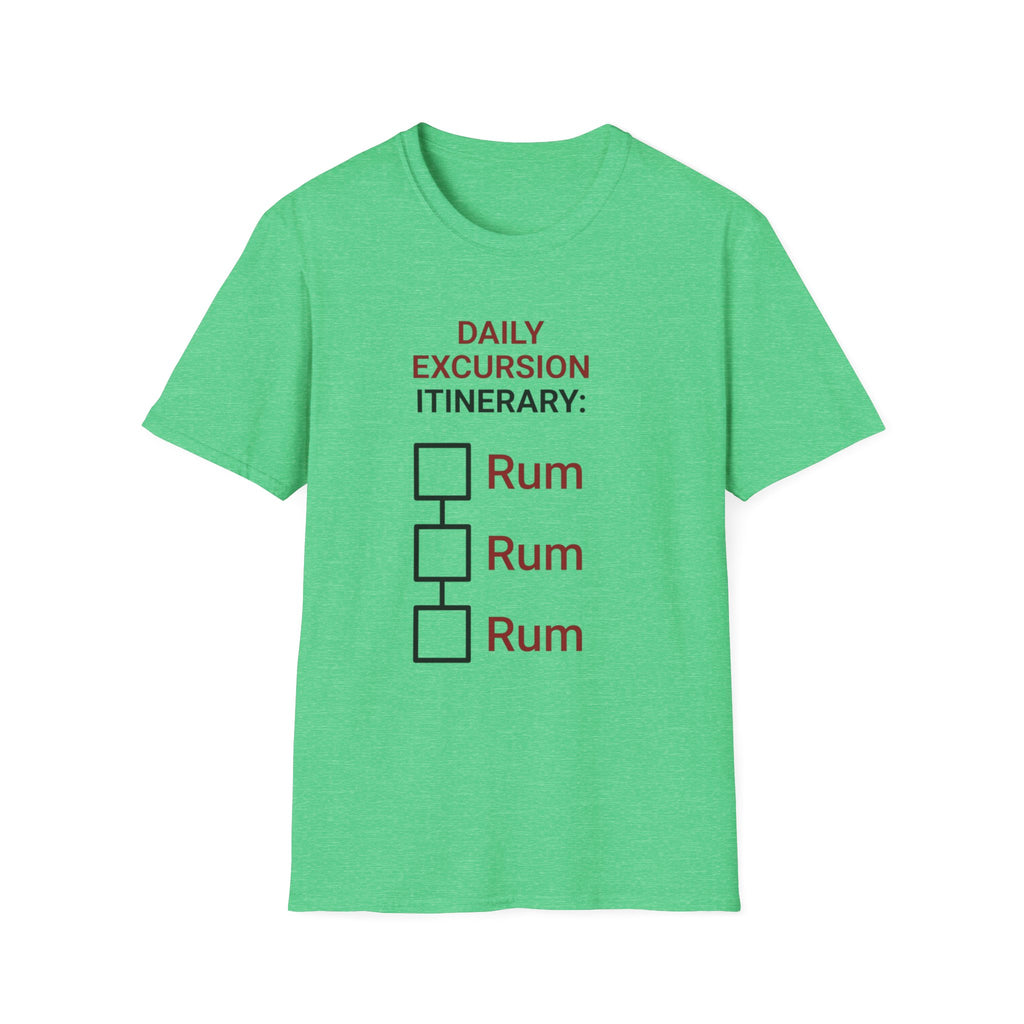 Daily Excursion Itinerary 2 T-Shirt