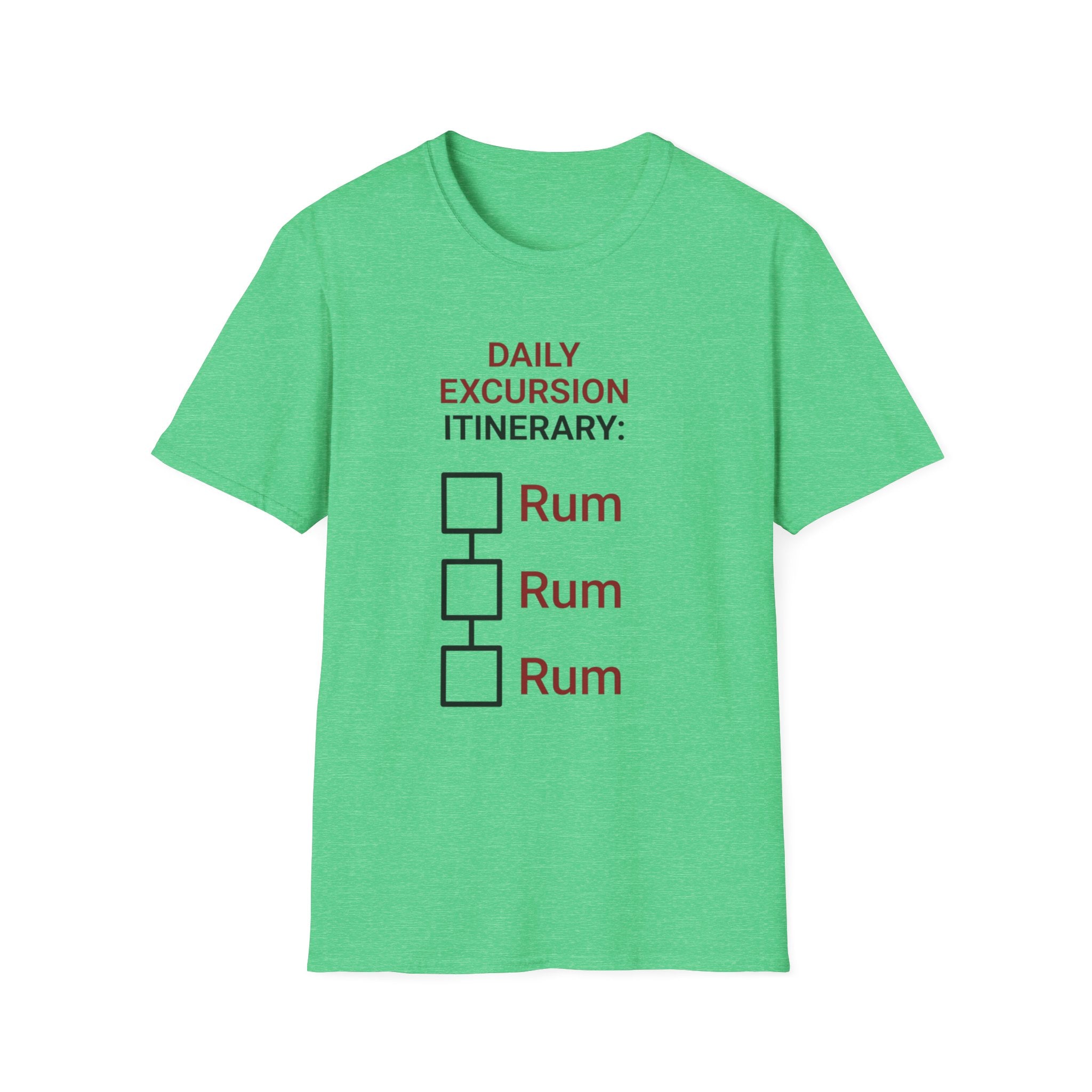 Daily Excursion Itinerary 2 T-Shirt