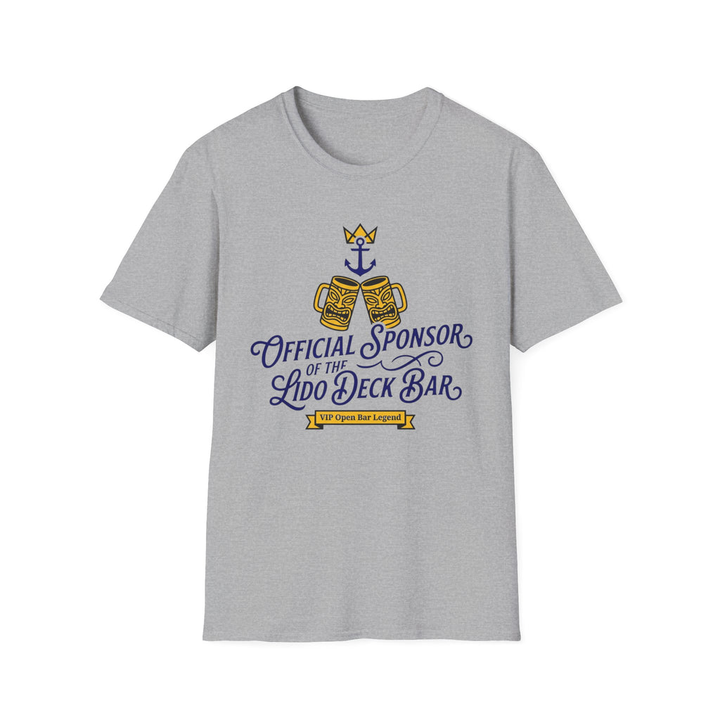 Official Sponsor Of The Lido Deck T-Shirt