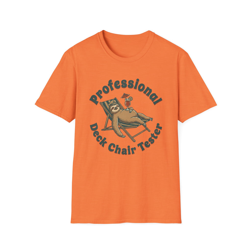 Professional Deck Chair Tester T-Shirt