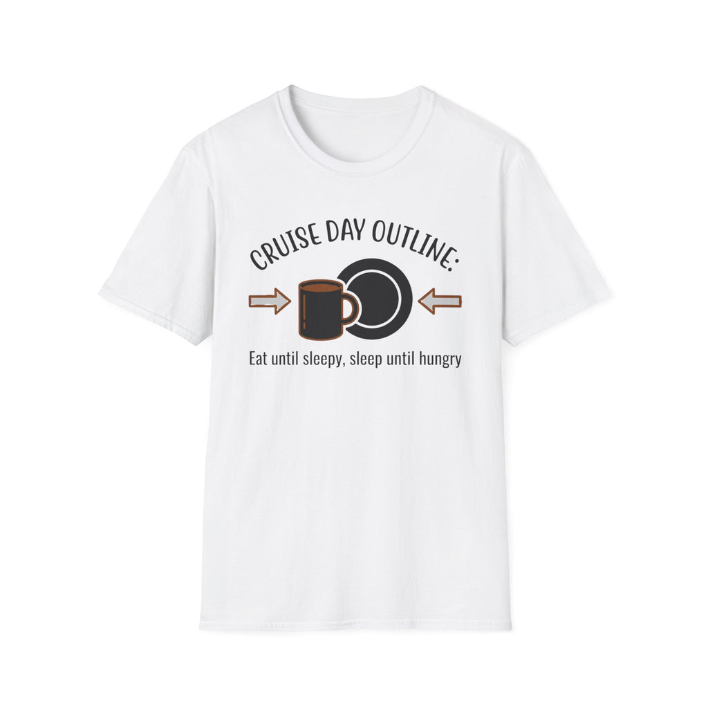Cruise Day Outline T-Shirt