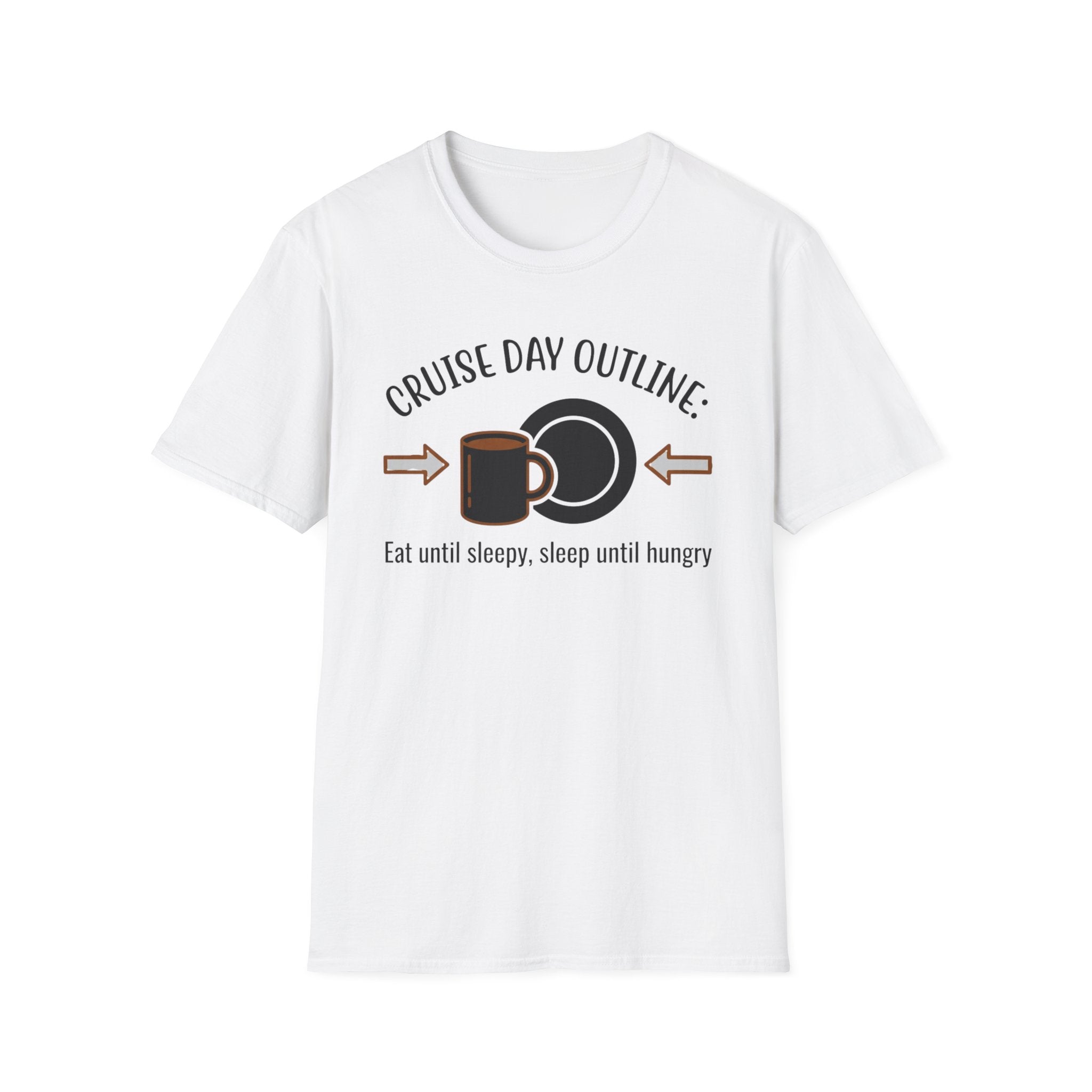 Cruise Day Outline T-Shirt