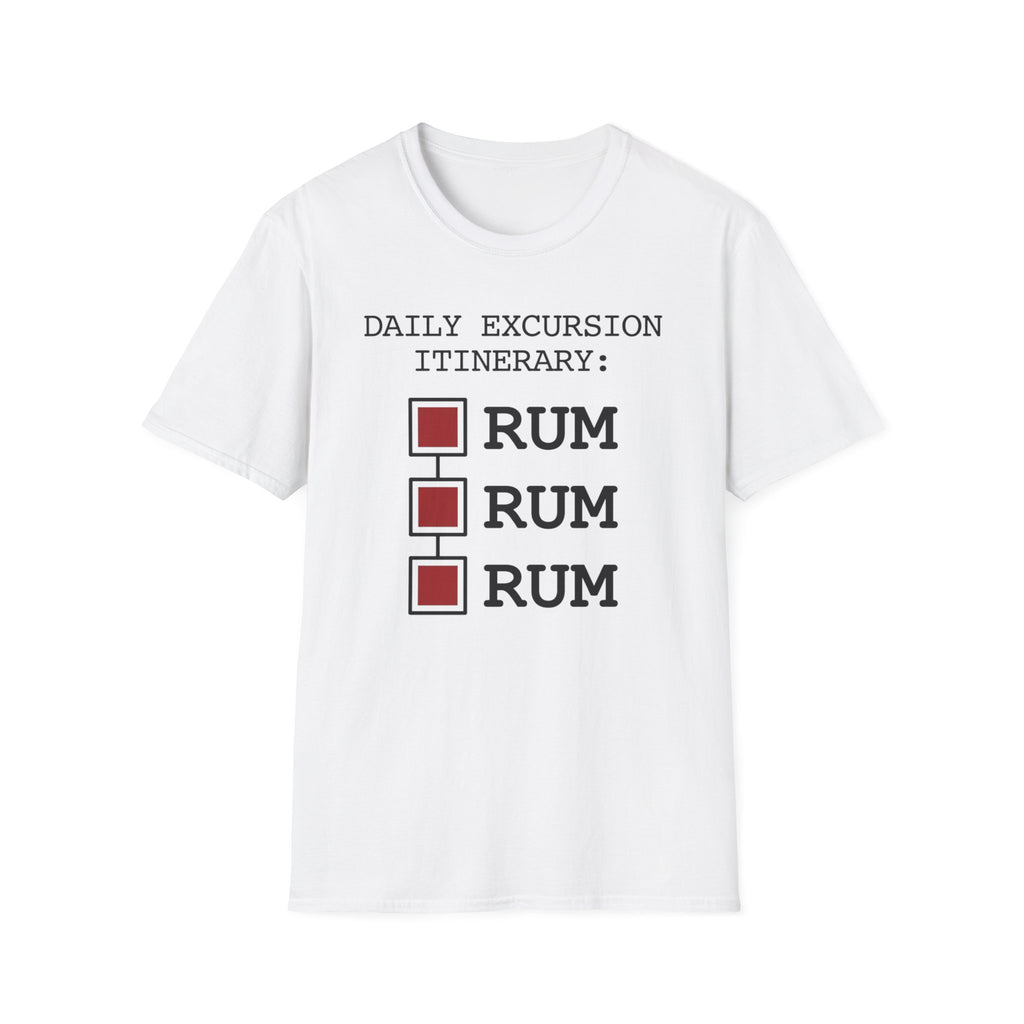 Daily Excursion Itinerary T-Shirt