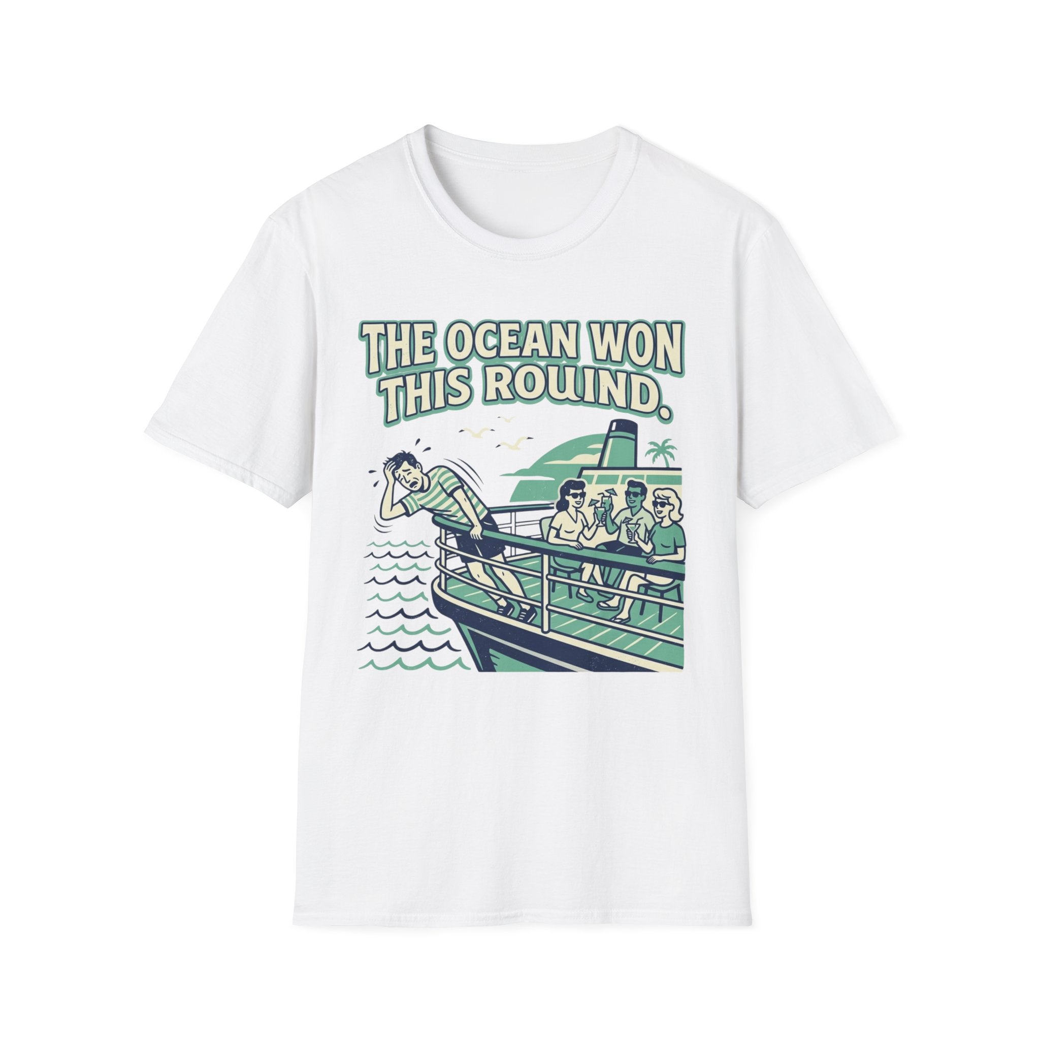 The Ocean Won This Round T-Shirt