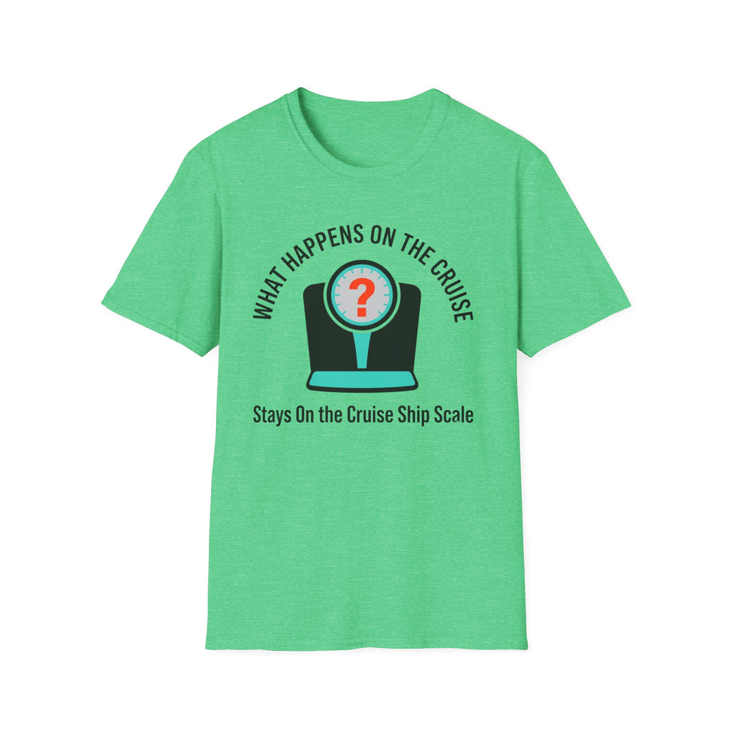 What Happens On The Cruise Stays On The Cruise Ship Scale T-Shirt