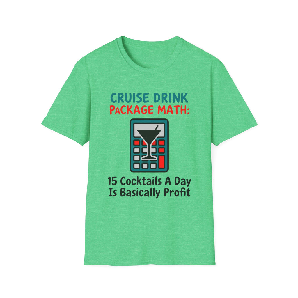 Cruise Drink Package Math T-Shirt