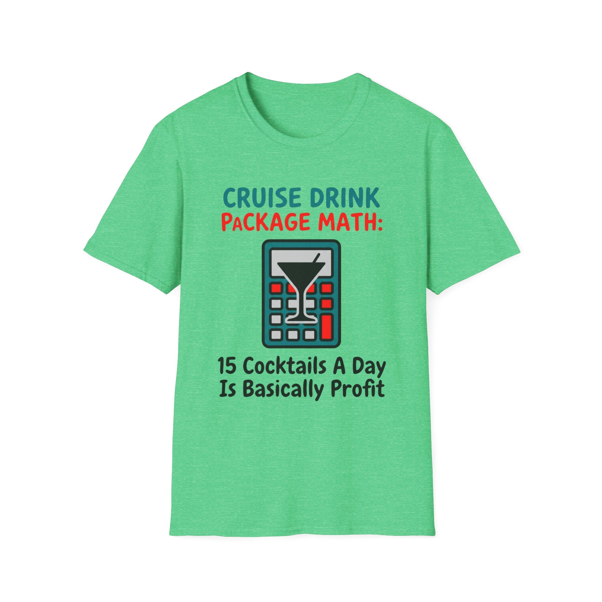 Cruise Drink Package Math T-Shirt