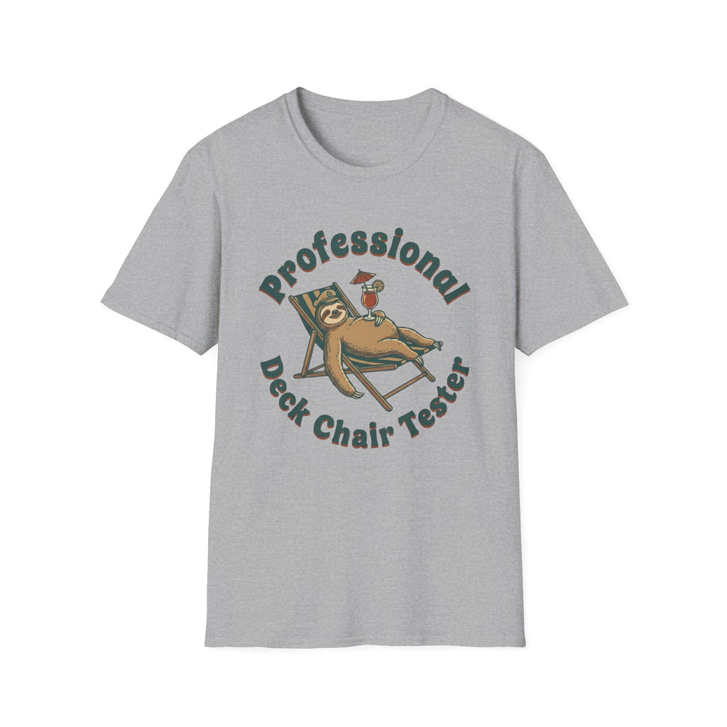 Professional Deck Chair Tester T-Shirt