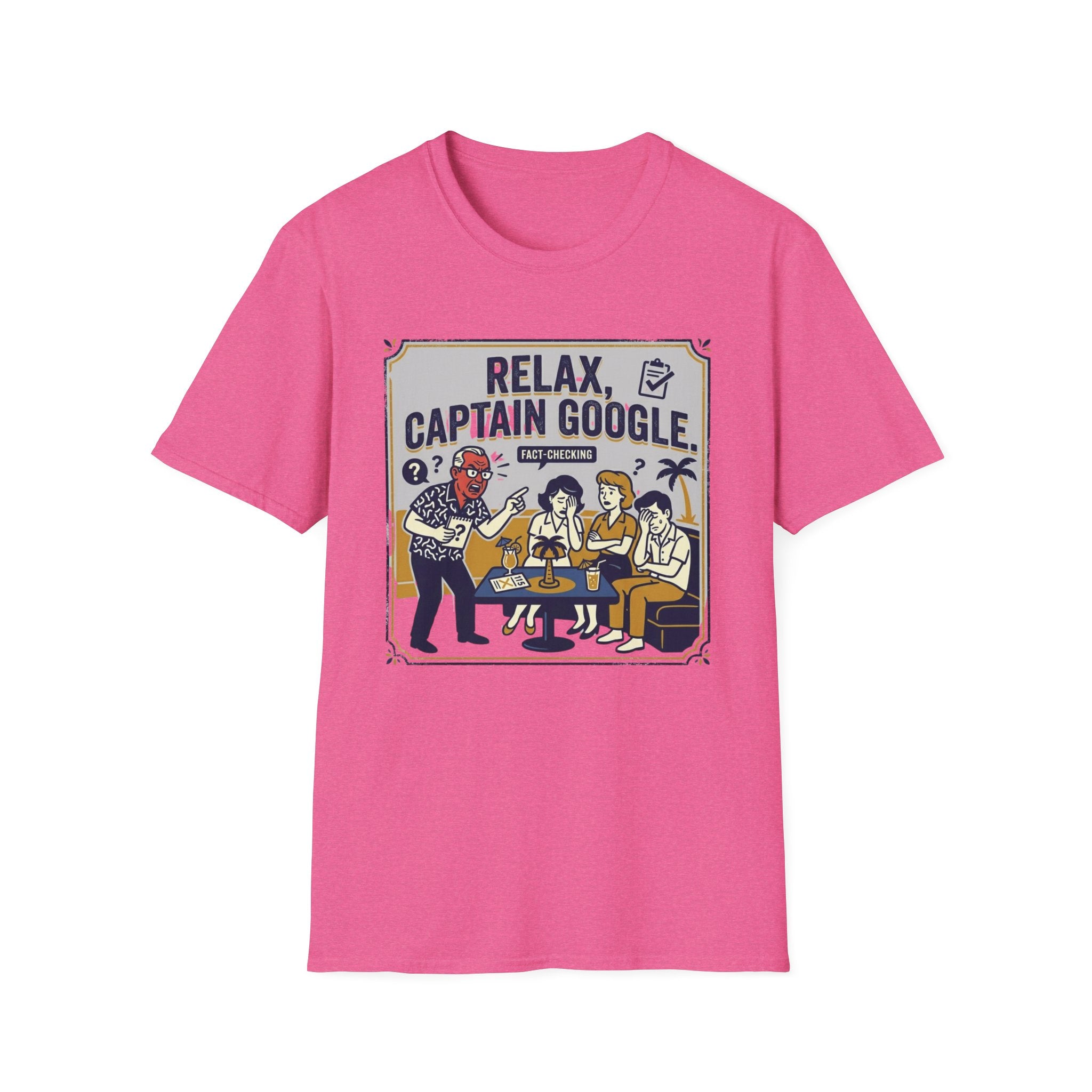 Relax Captain Google T-Shirt