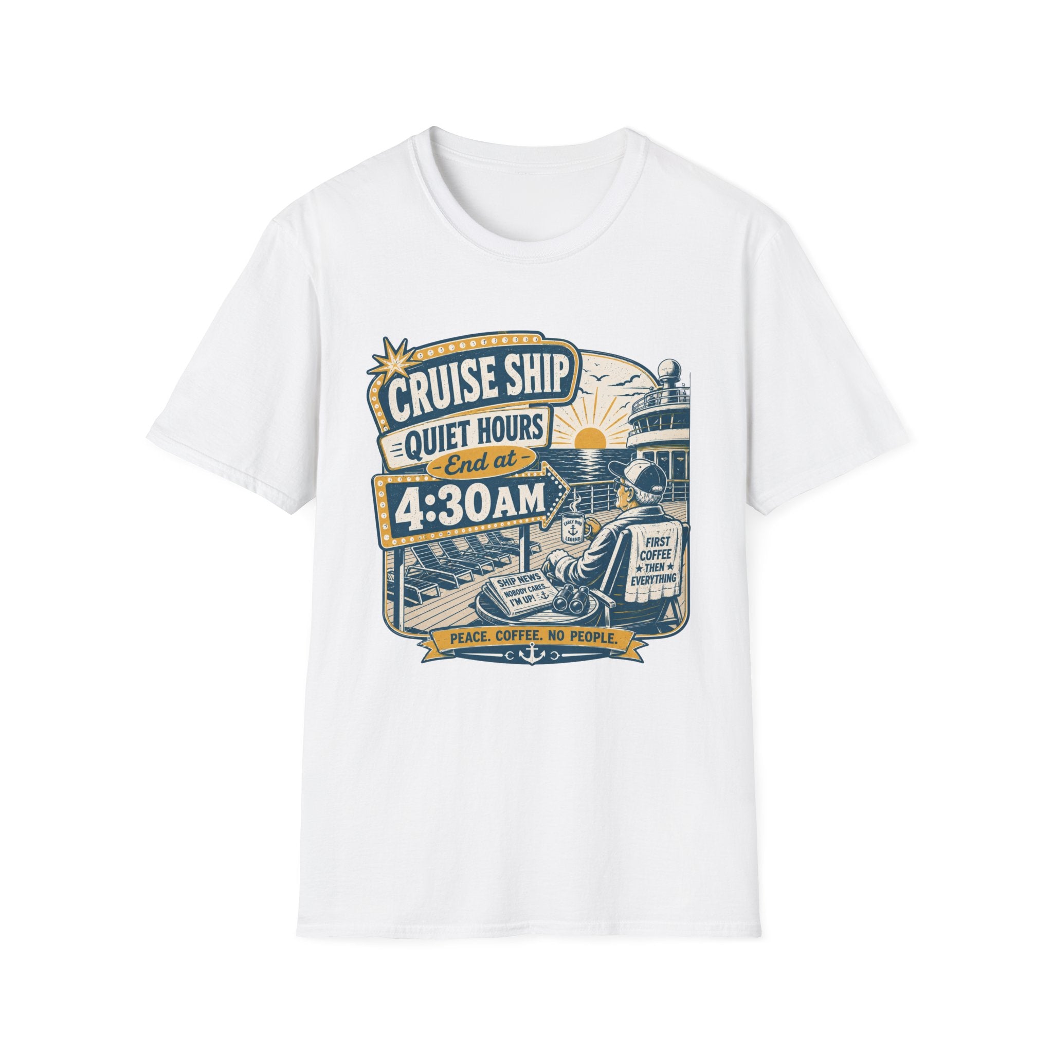 Cruise Ship Quiet Hours T-Shirt