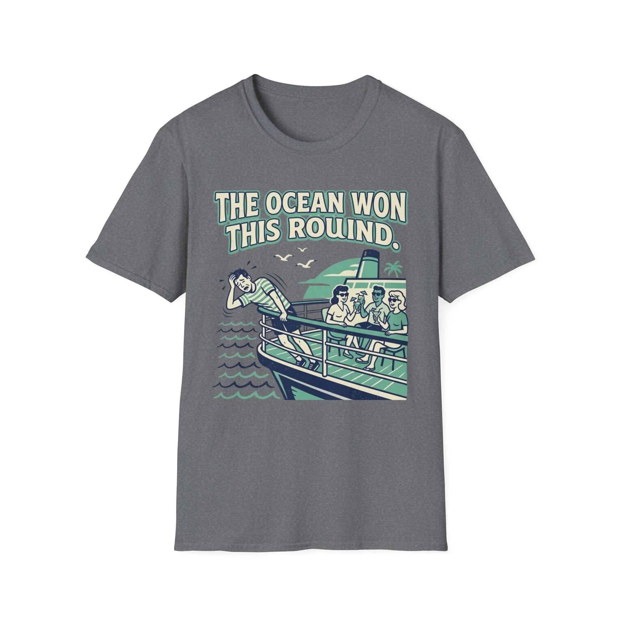 The Ocean Won This Round T-Shirt