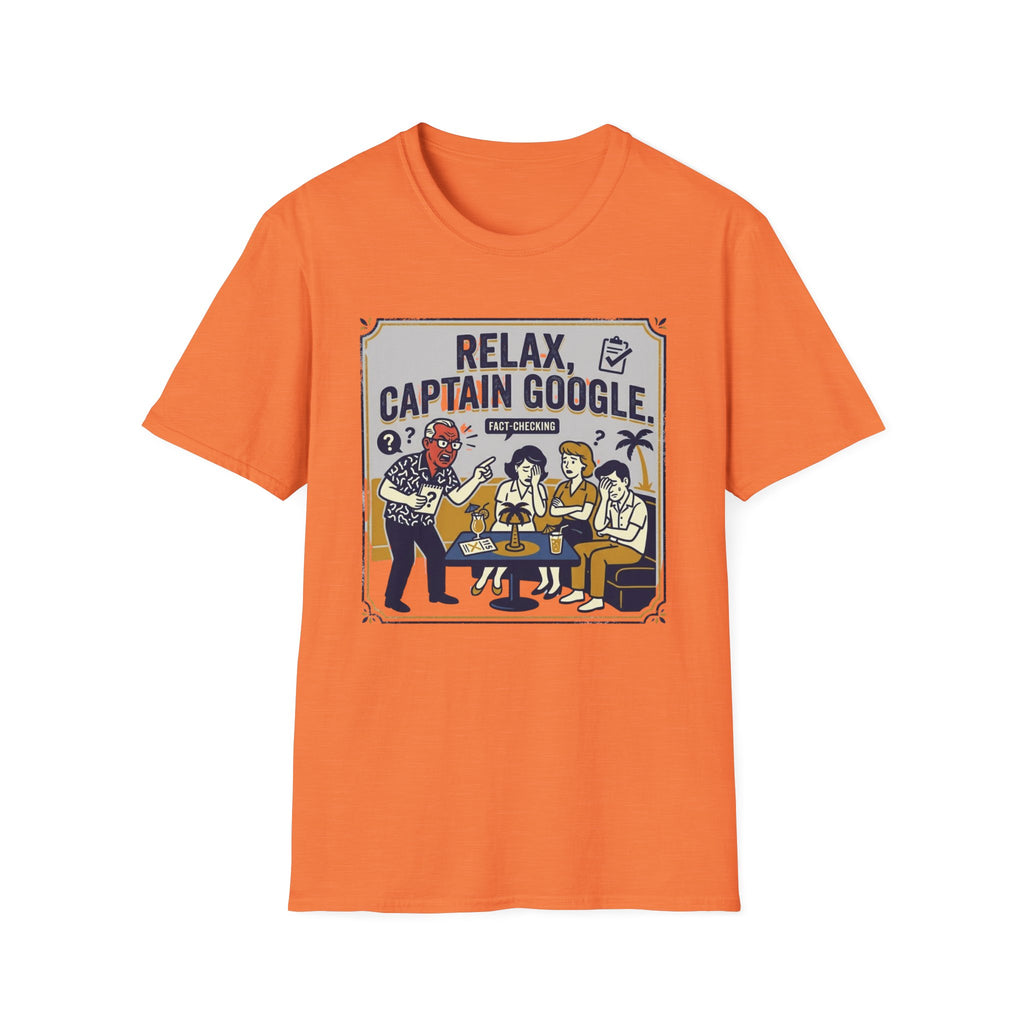 Relax Captain Google T-Shirt