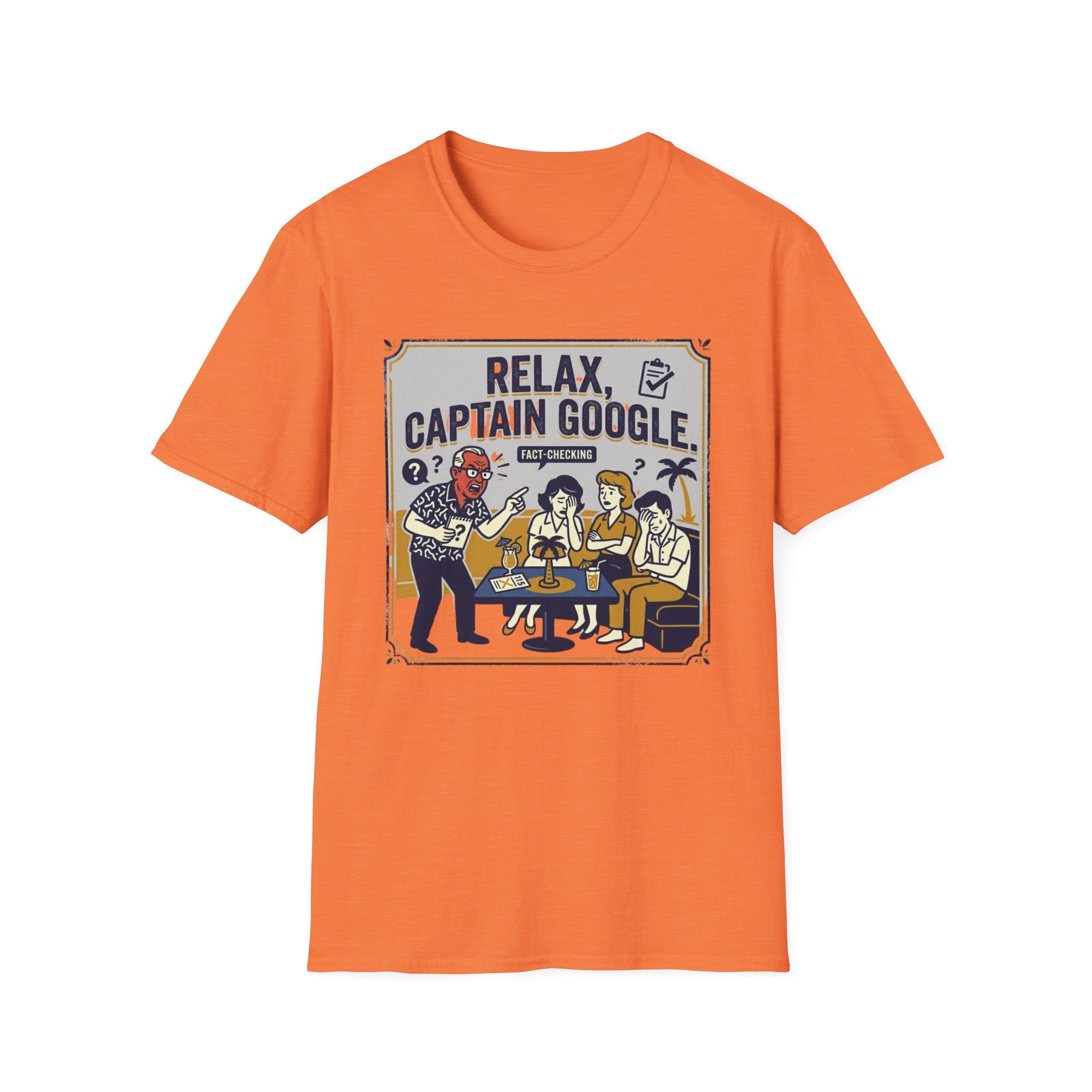 Relax Captain Google T-Shirt