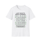 Last Nights Bingo Winner T-Shirt