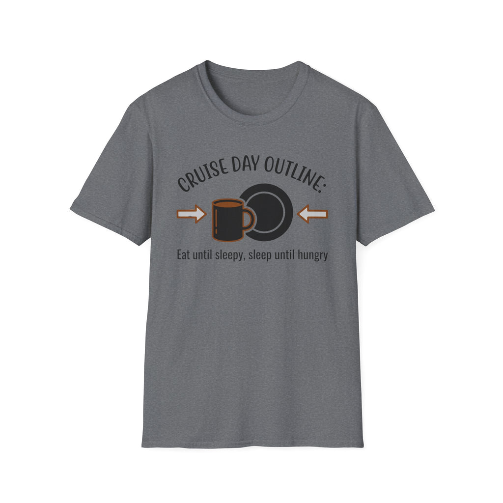 Cruise Day Outline T-Shirt