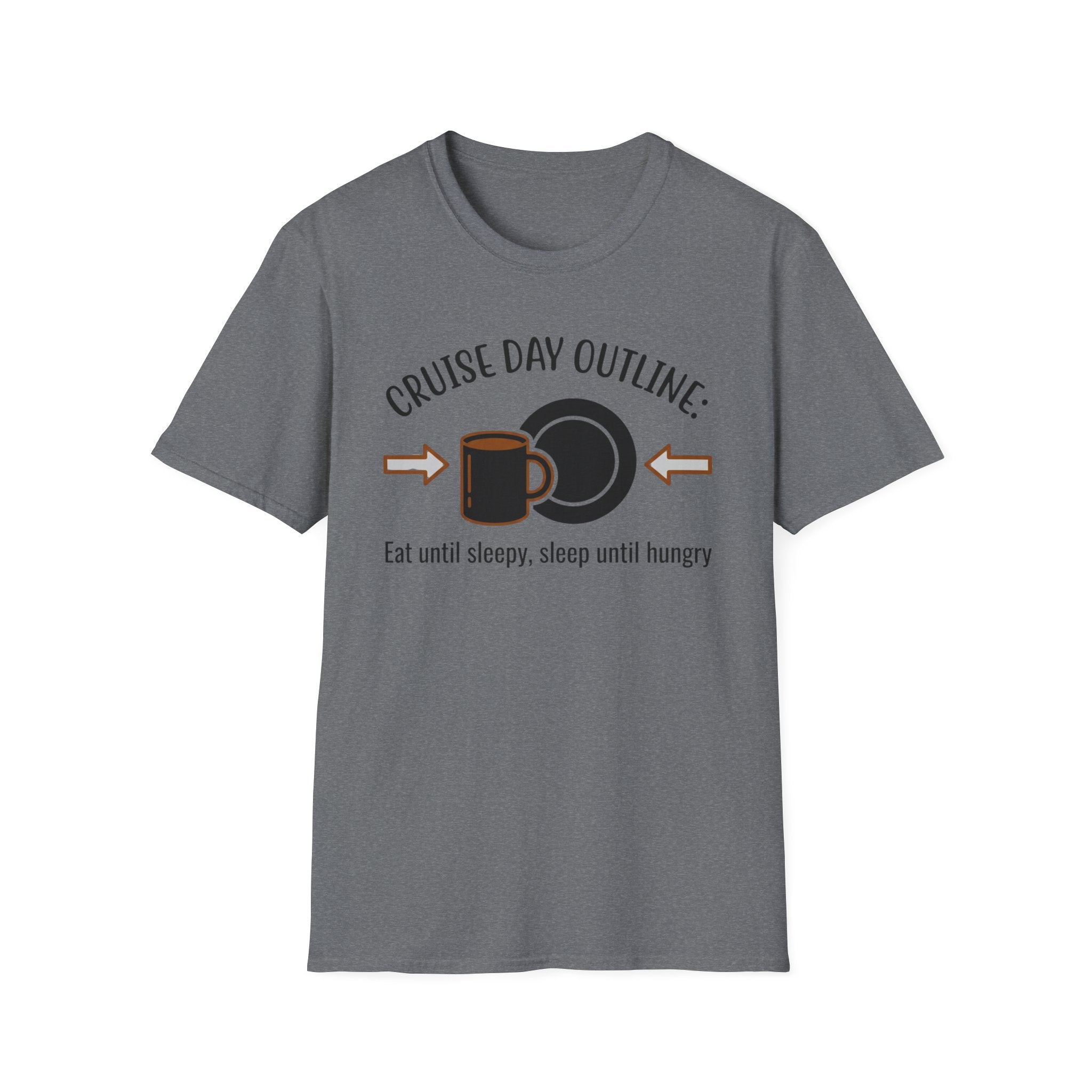 Cruise Day Outline T-Shirt