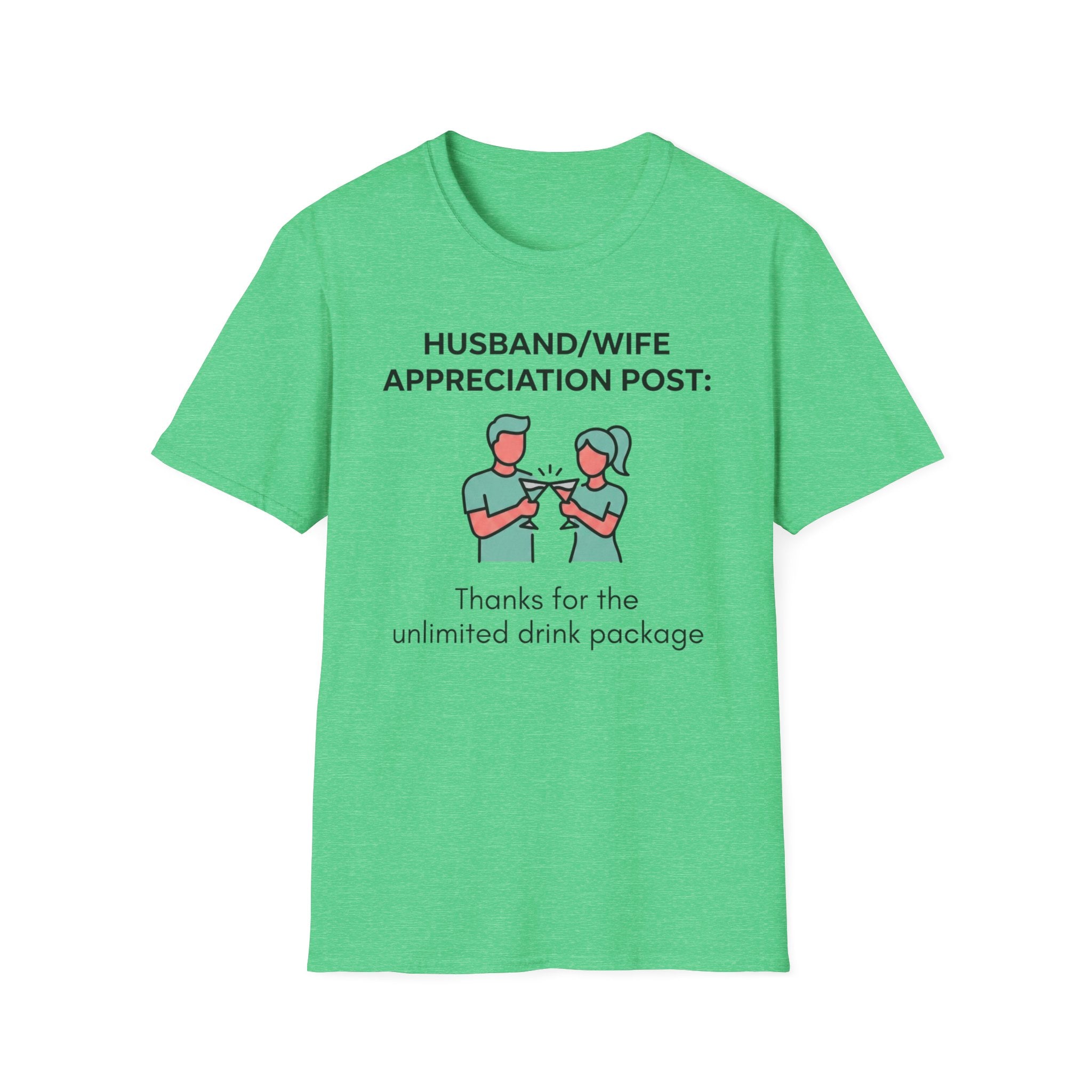Husband/Wife Drink Package T-Shirt