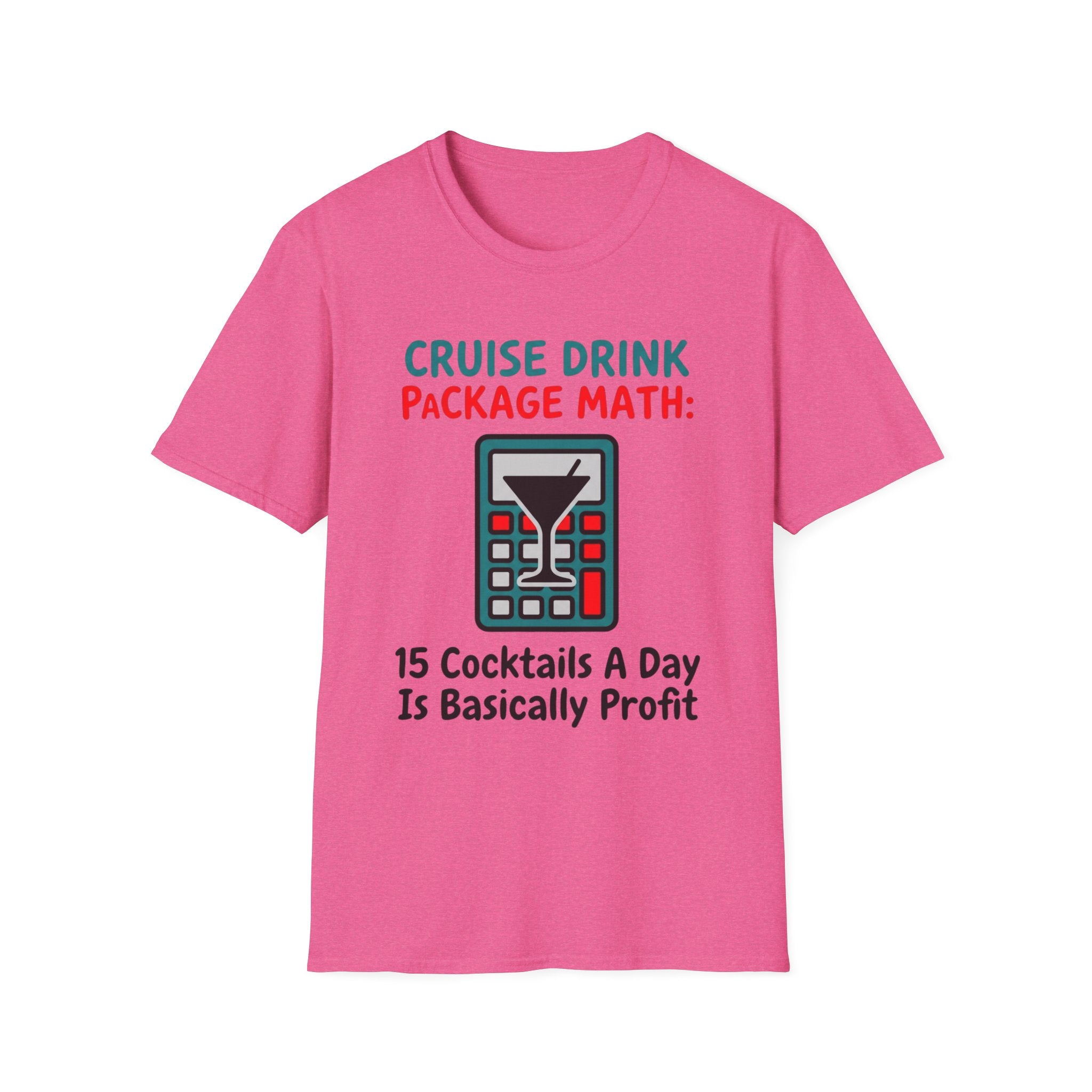 Cruise Drink Package Math T-Shirt