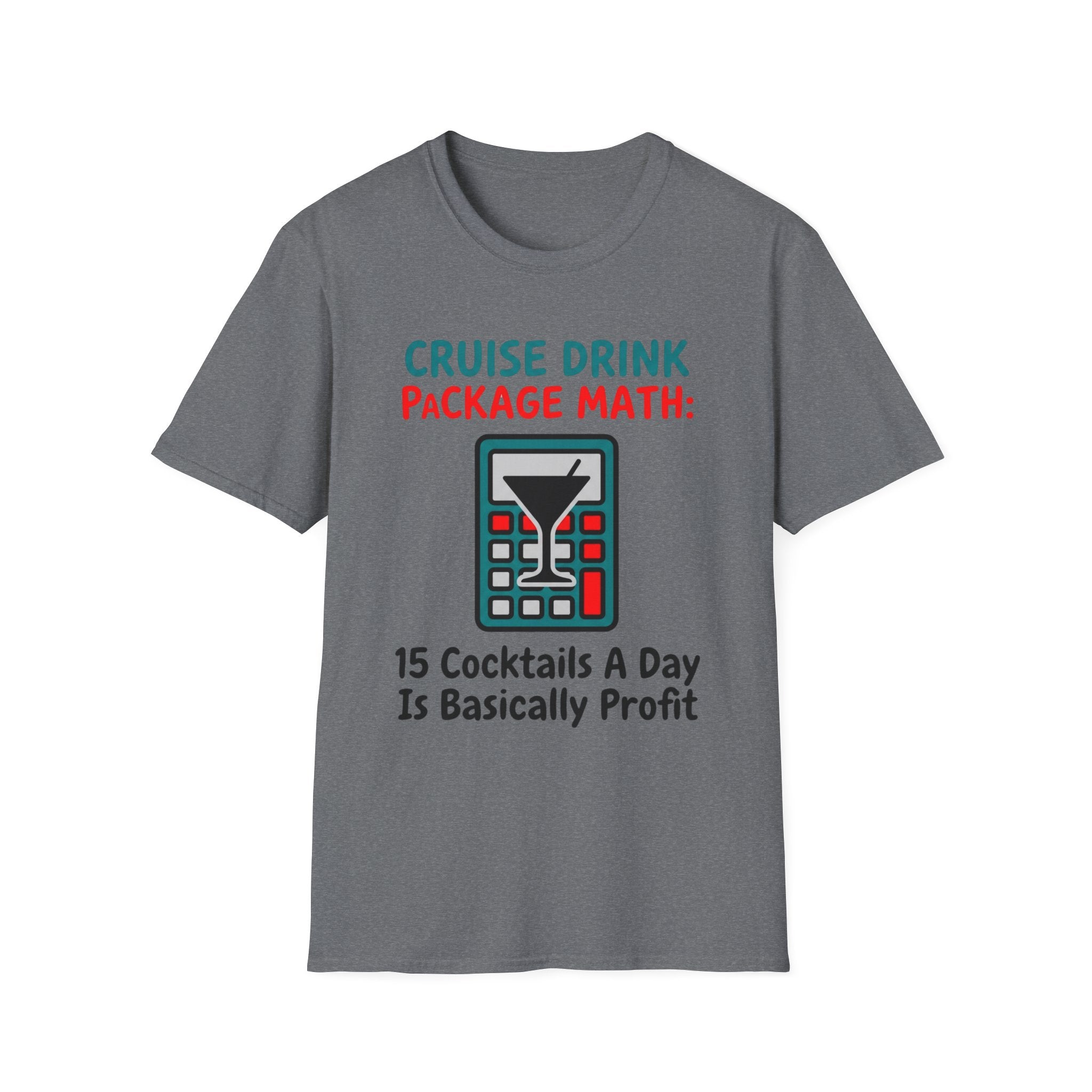 Cruise Drink Package Math T-Shirt