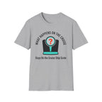 What Happens On The Cruise Stays On The Cruise Ship Scale T-Shirt