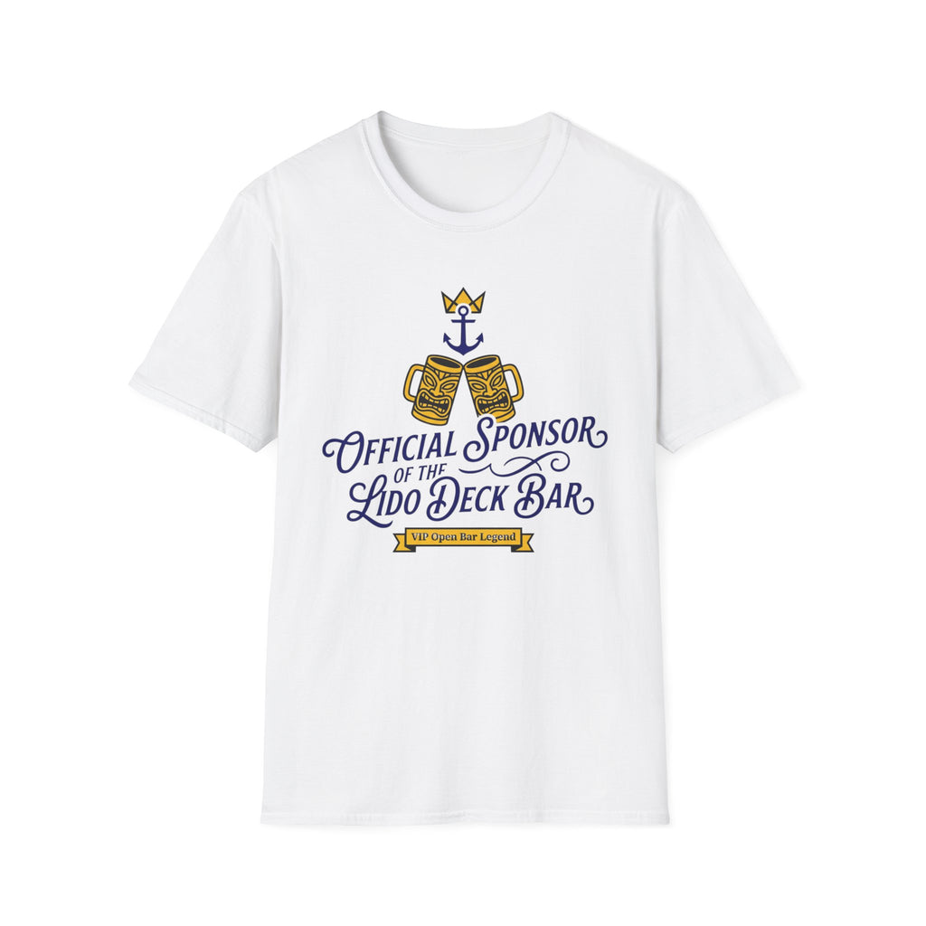 Official Sponsor Of The Lido Deck T-Shirt
