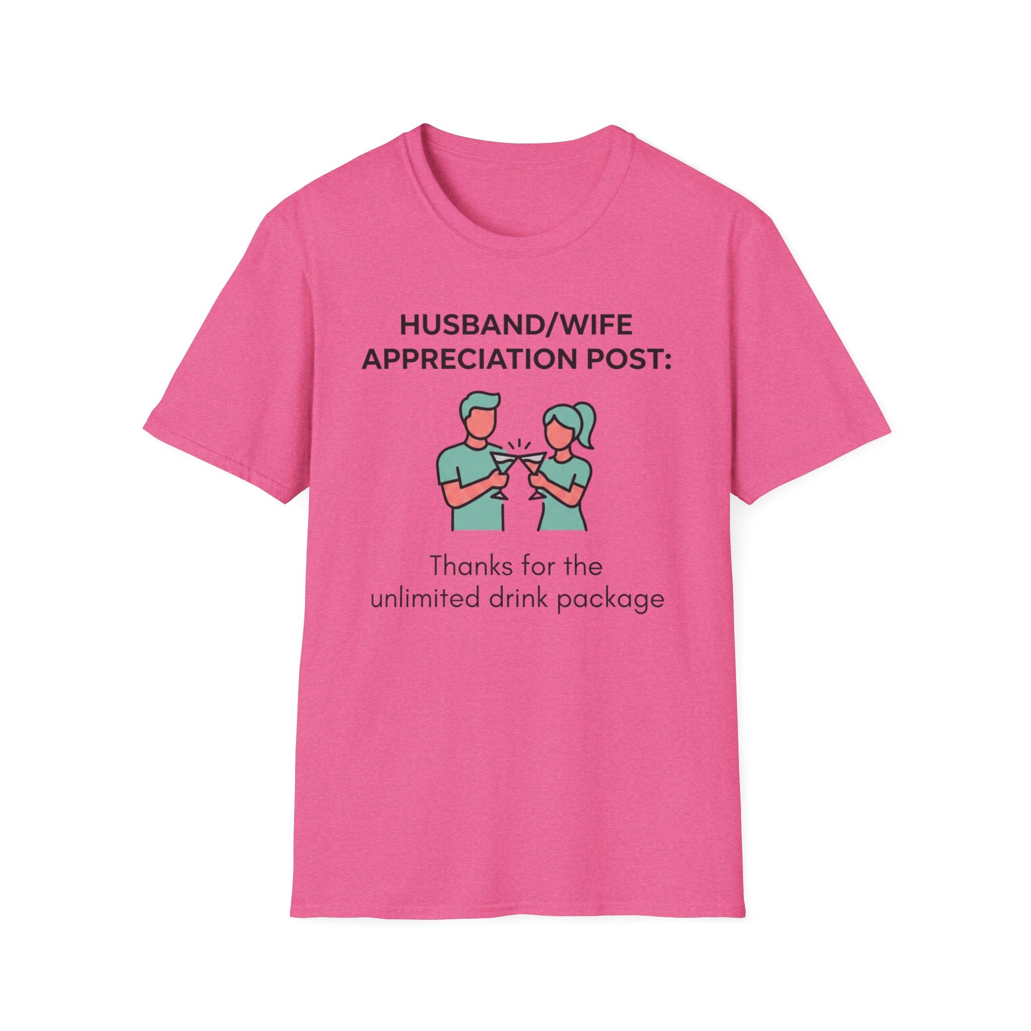 Husband/Wife Drink Package T-Shirt
