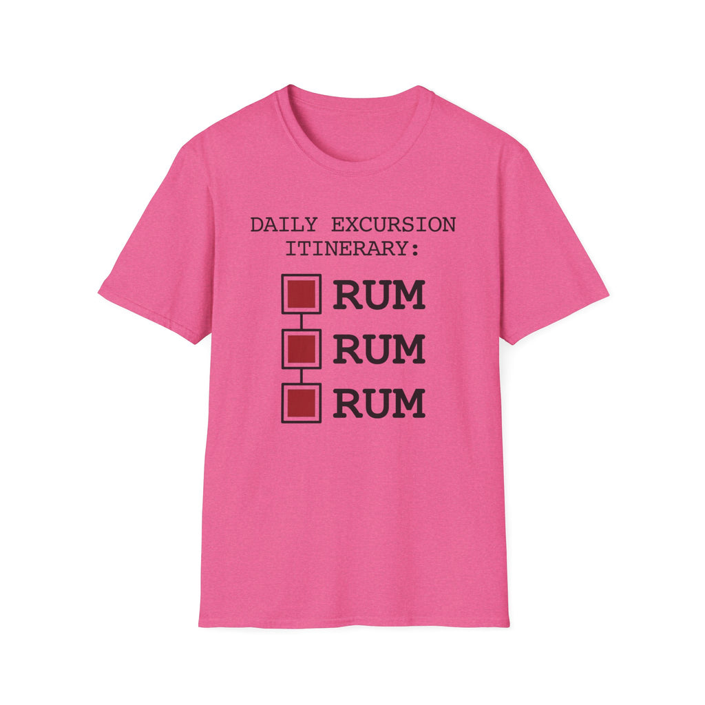 Daily Excursion Itinerary T-Shirt