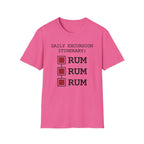 Daily Excursion Itinerary T-Shirt