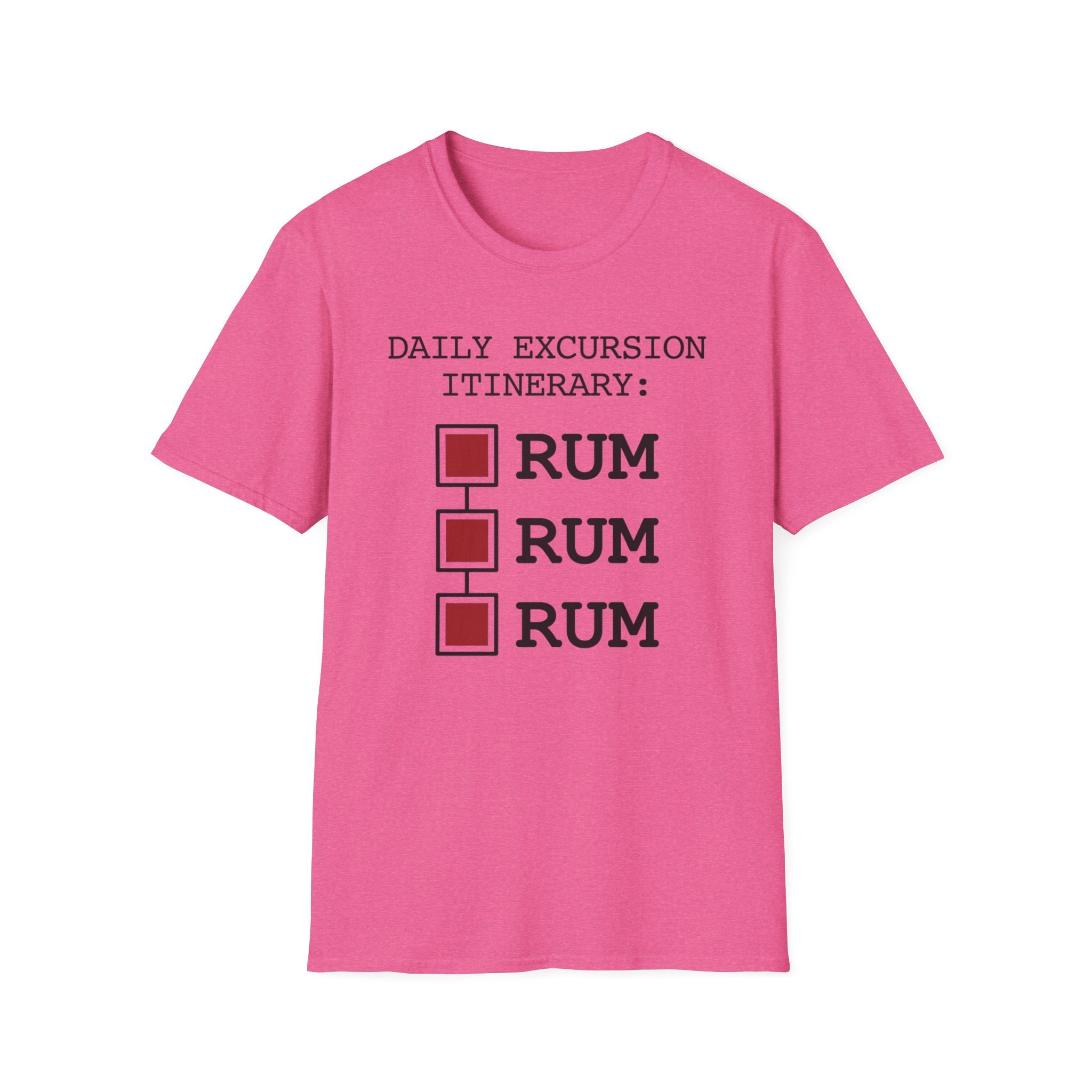 Daily Excursion Itinerary T-Shirt