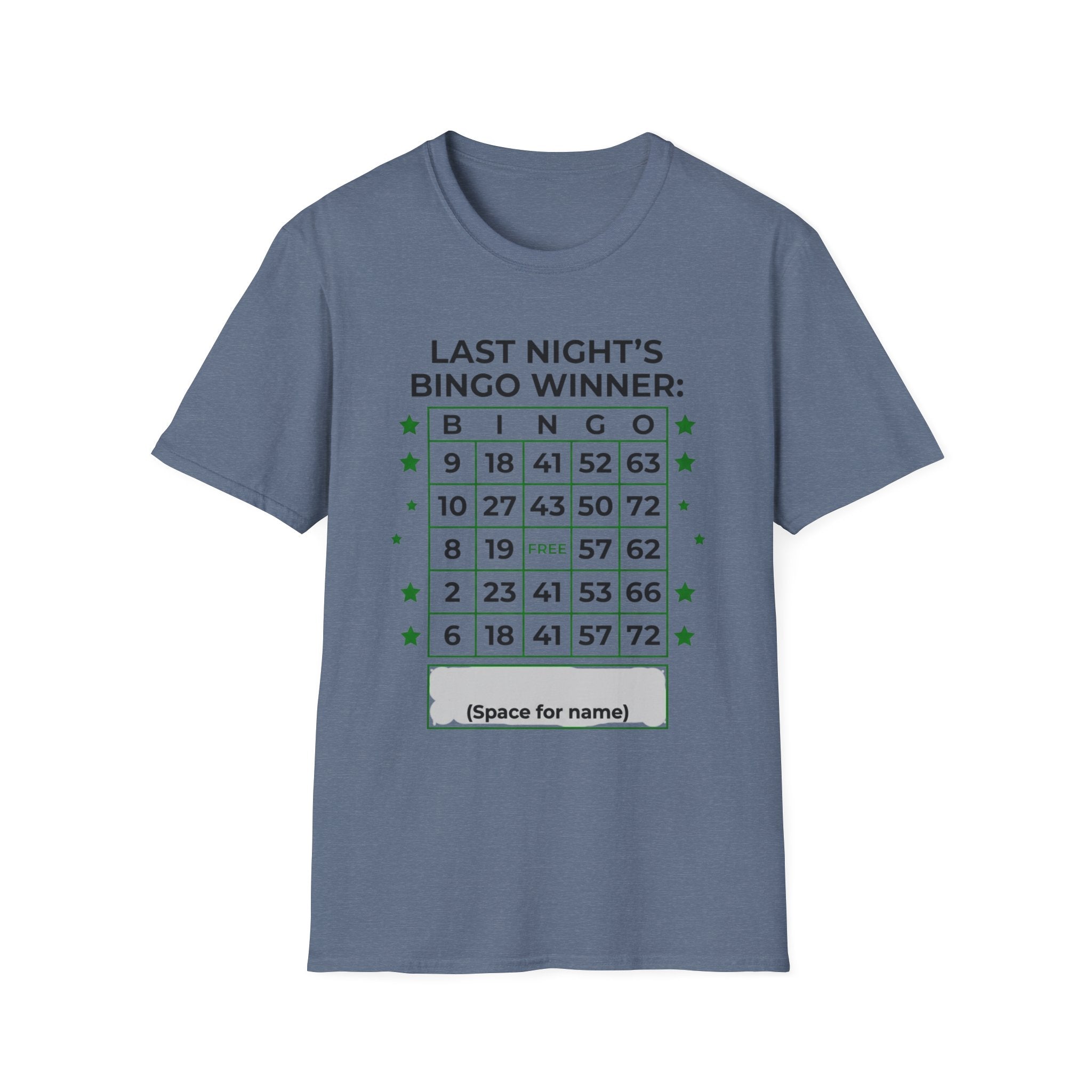 Last Nights Bingo Winner T-Shirt