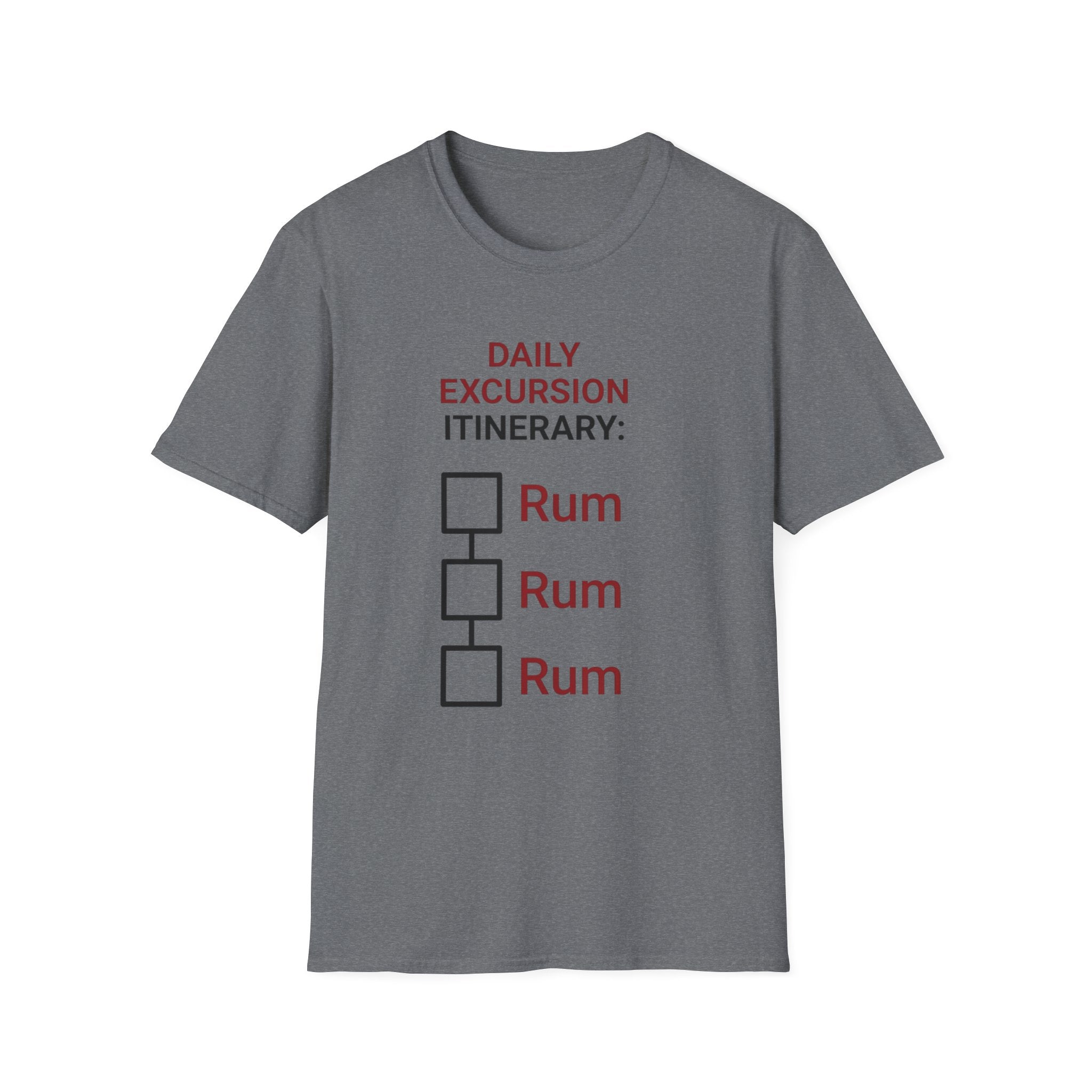 Daily Excursion Itinerary 2 T-Shirt