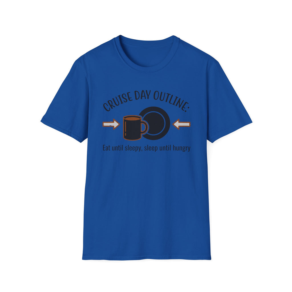 Cruise Day Outline T-Shirt
