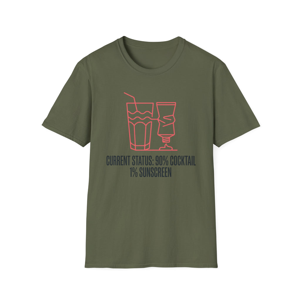 90% Cocktail 1% Sunscreen T-Shirt