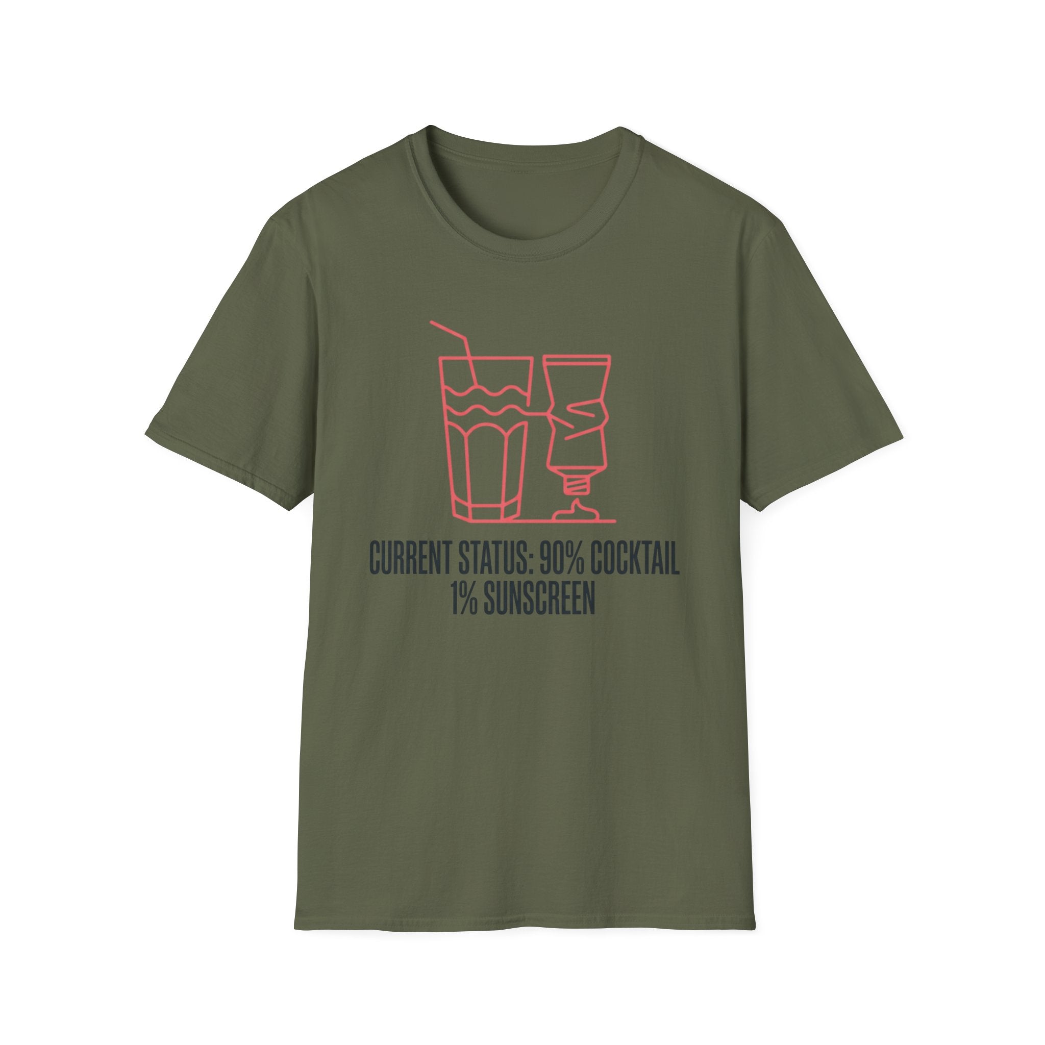 90% Cocktail 1% Sunscreen T-Shirt