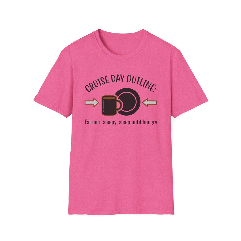 Cruise Day Outline T-Shirt