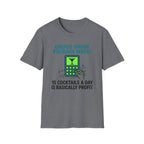 Cruise Drink Package Math 15 Cocktails T-Shirt