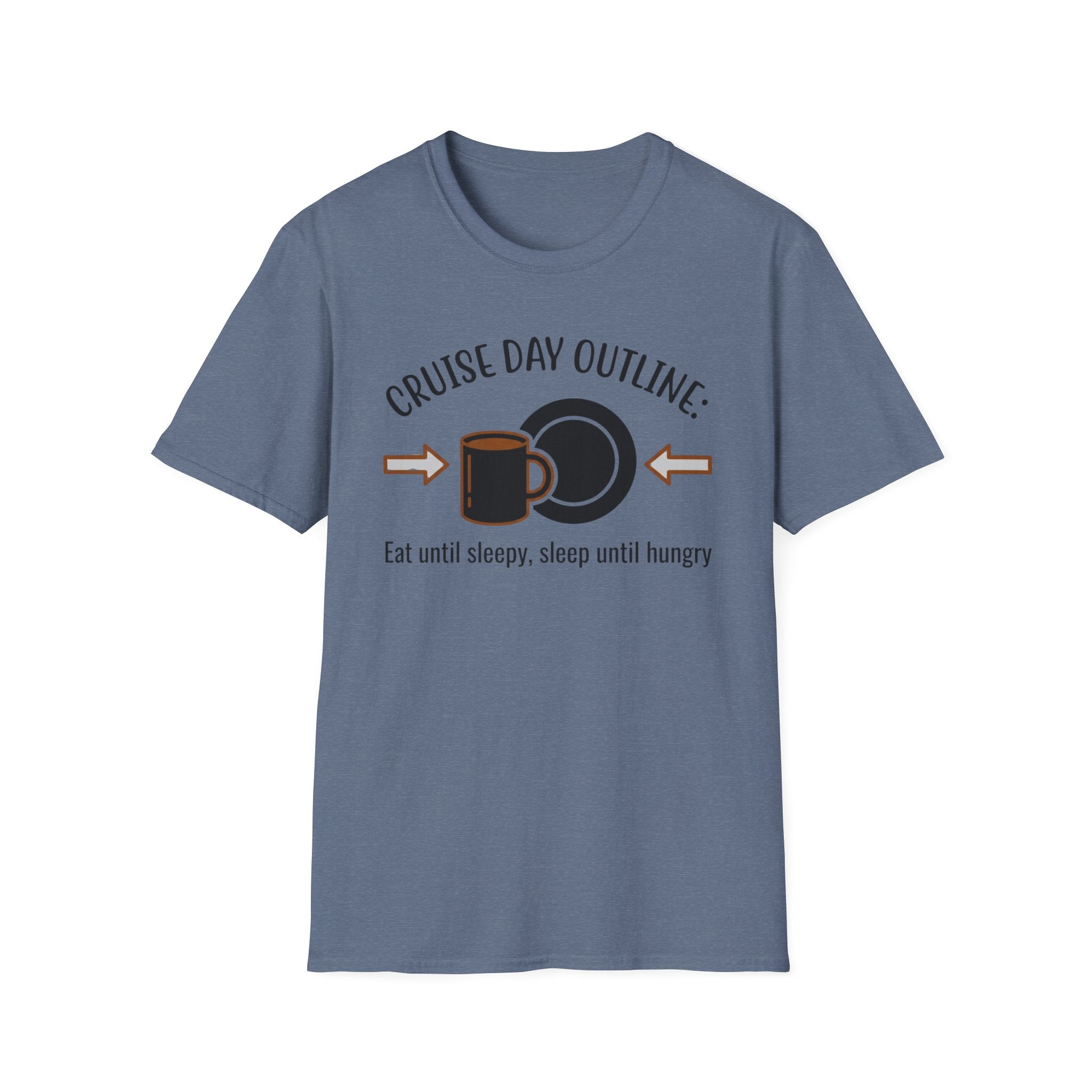 Cruise Day Outline T-Shirt