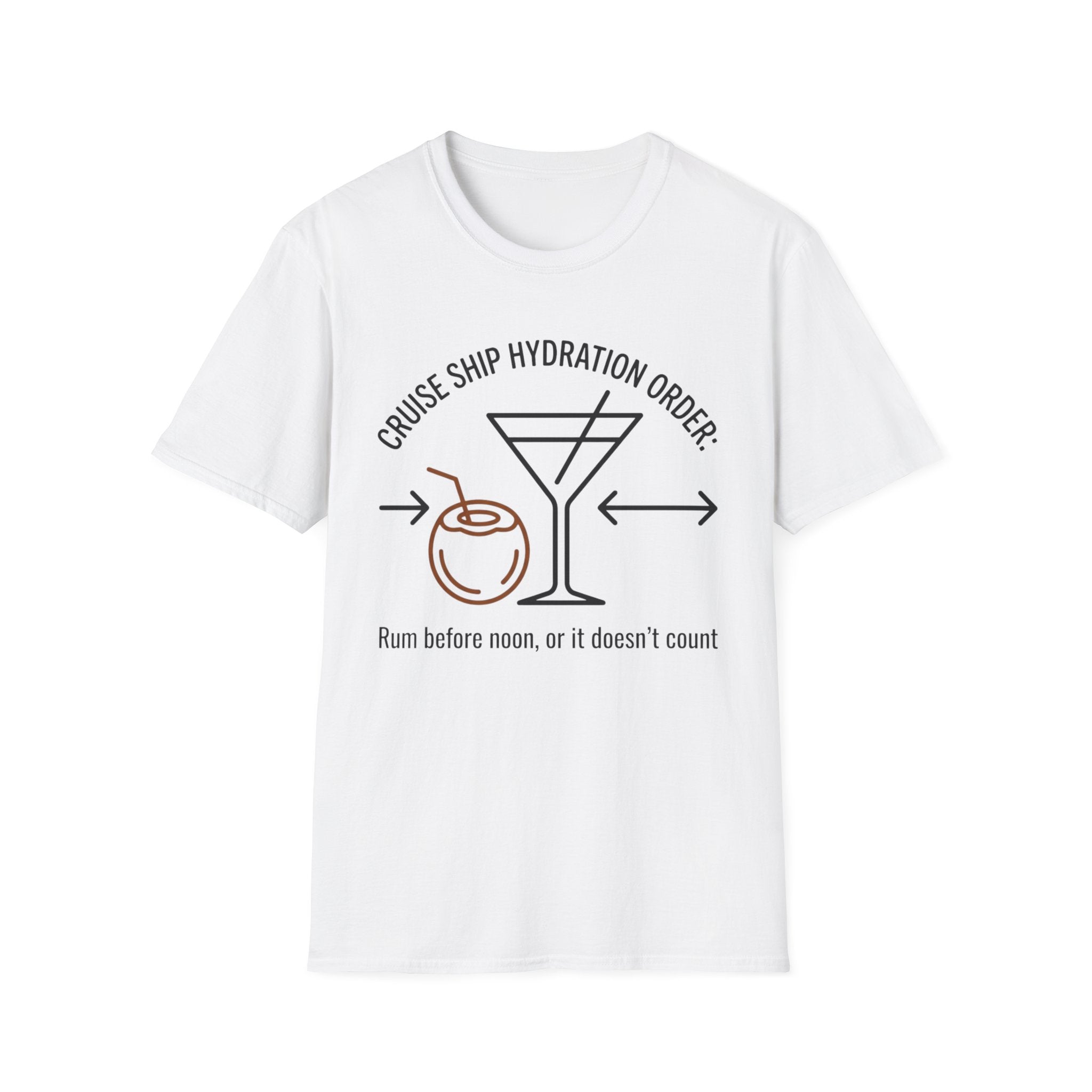 Cruise Ship Hydration Order T-Shirt