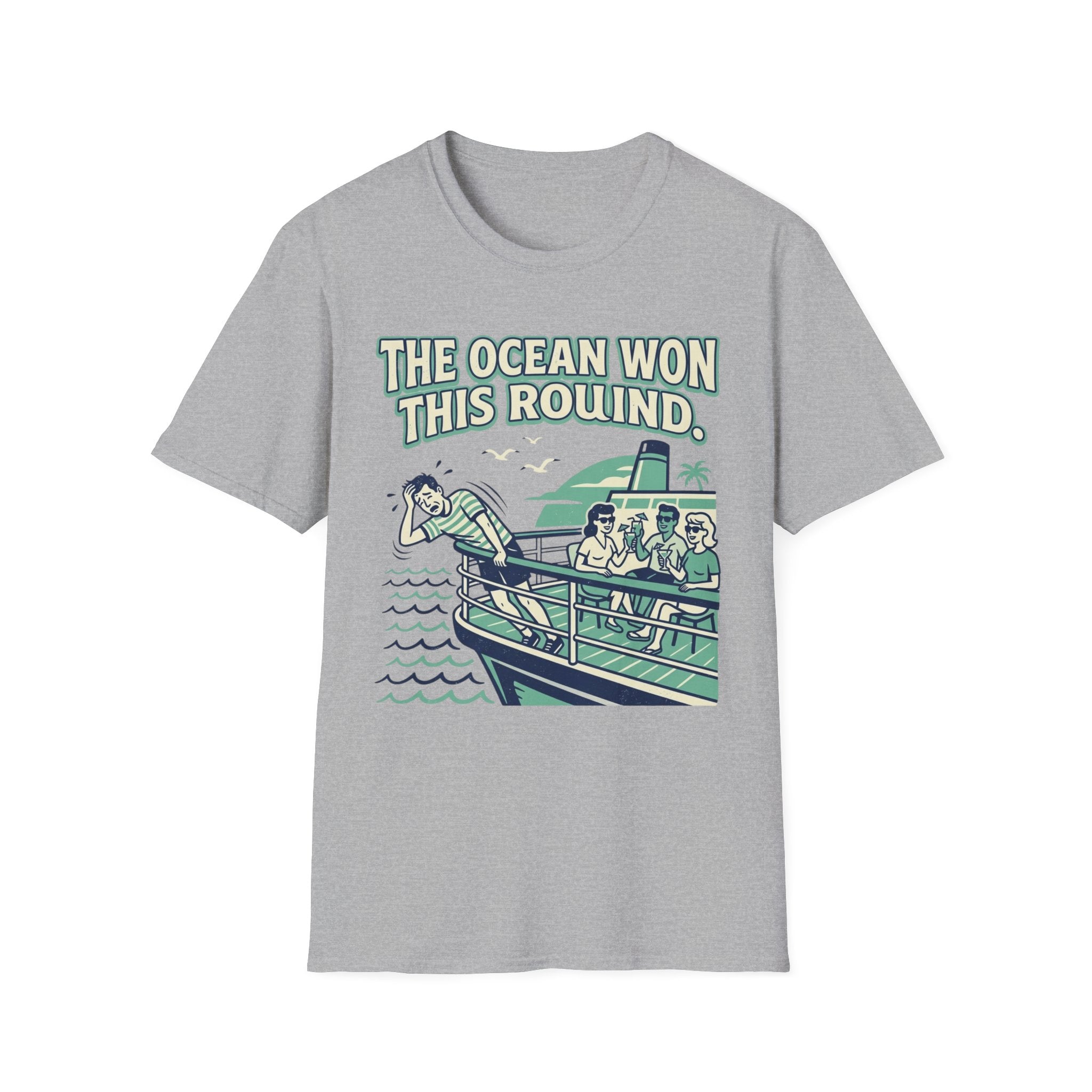 The Ocean Won This Round T-Shirt
