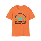 Official Lido Deck Belly Flop Master Judge T-Shirt