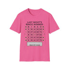 Last Nights Bingo Winner T-Shirt