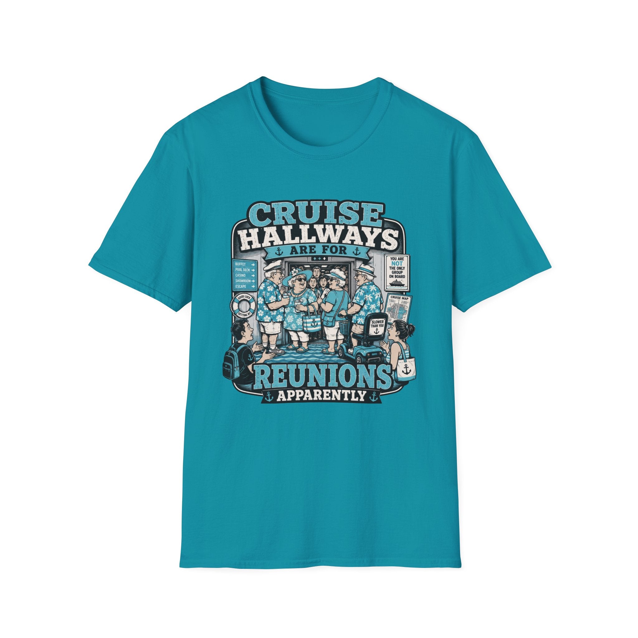 Cruise Hallways Are For Reunions T-Shirt