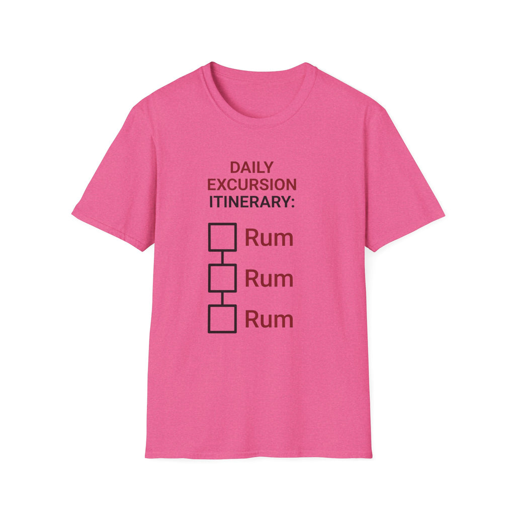 Daily Excursion Itinerary 2 T-Shirt