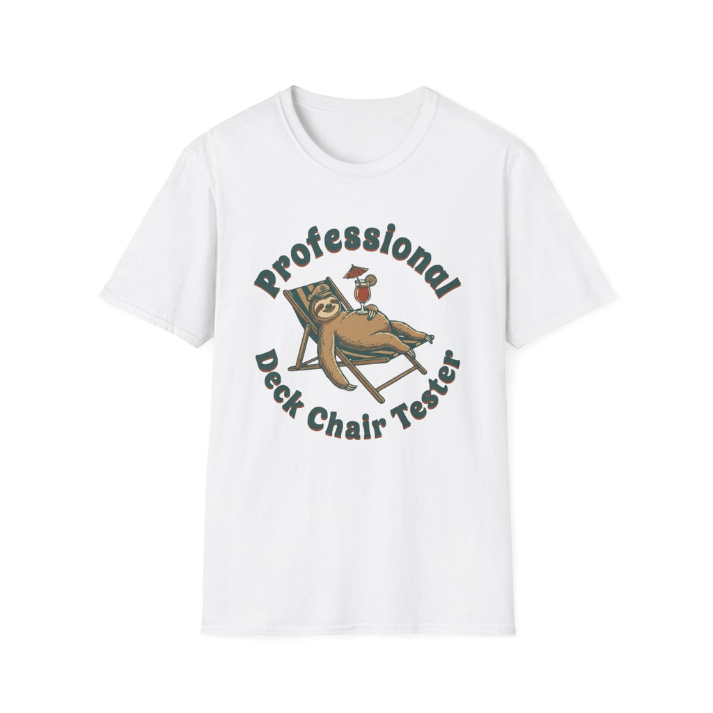 Professional Deck Chair Tester T-Shirt