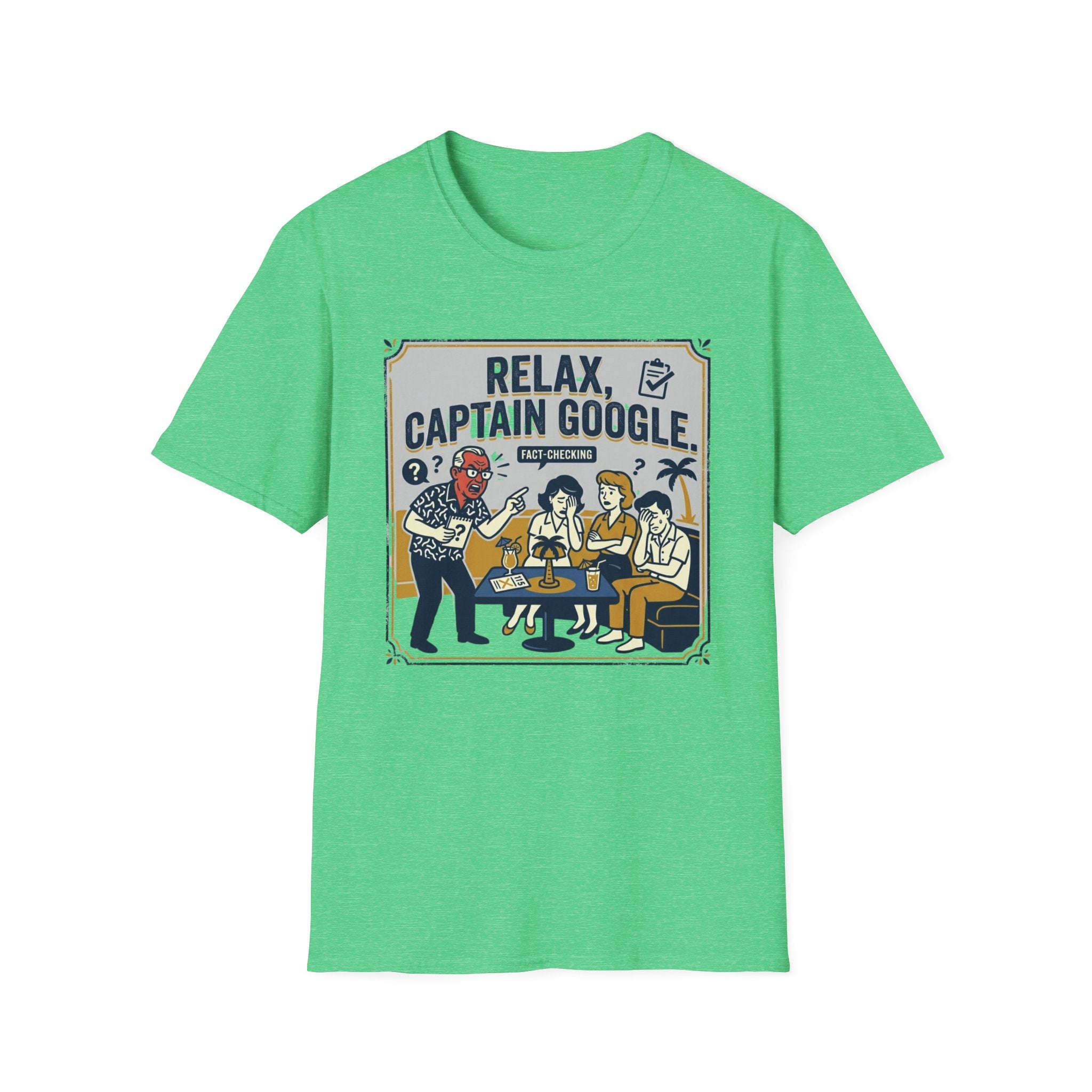 Relax Captain Google T-Shirt